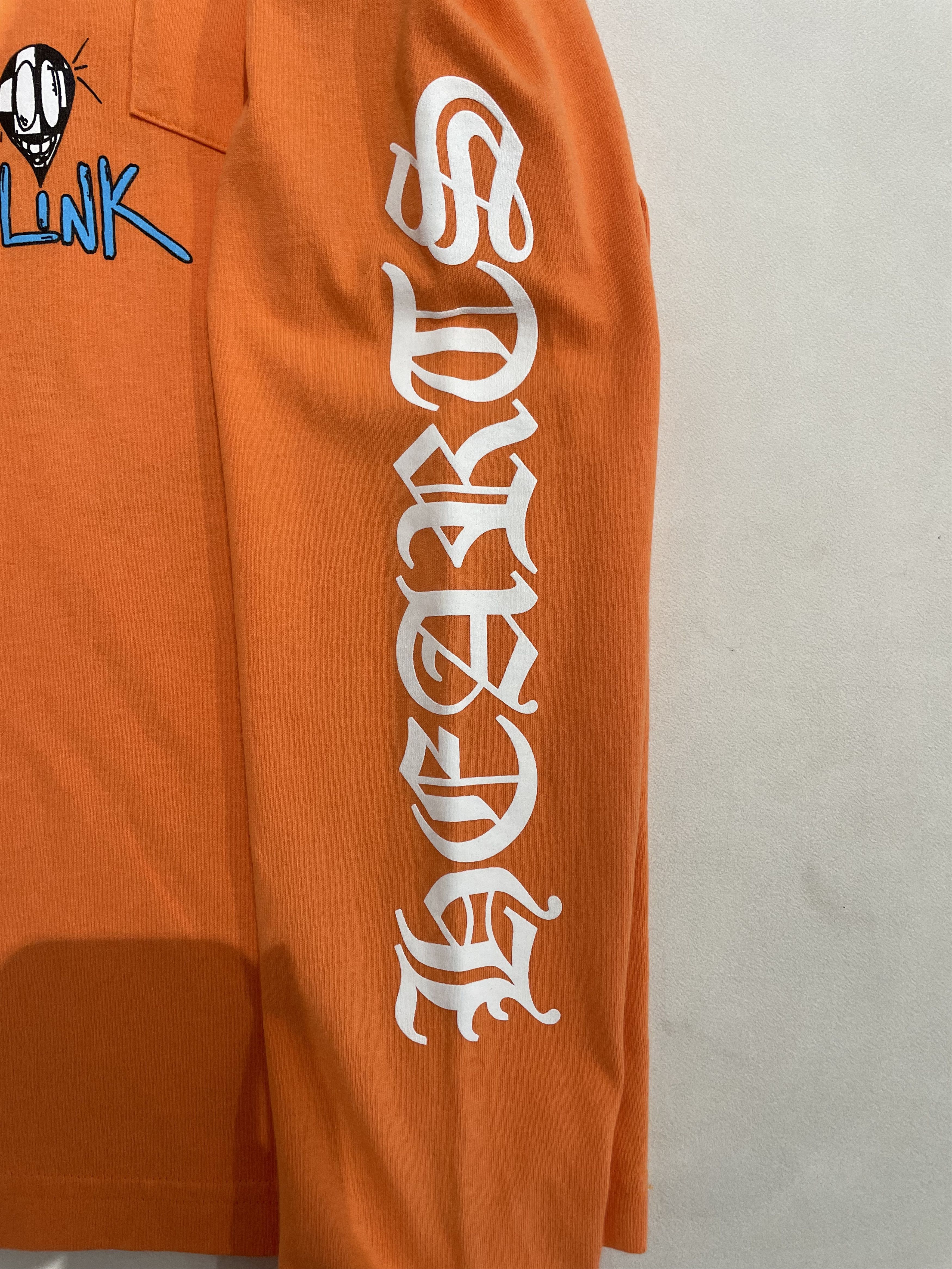 Chrome Hearts Matty Boy Orange Long Sleeve T-Shirt Tee