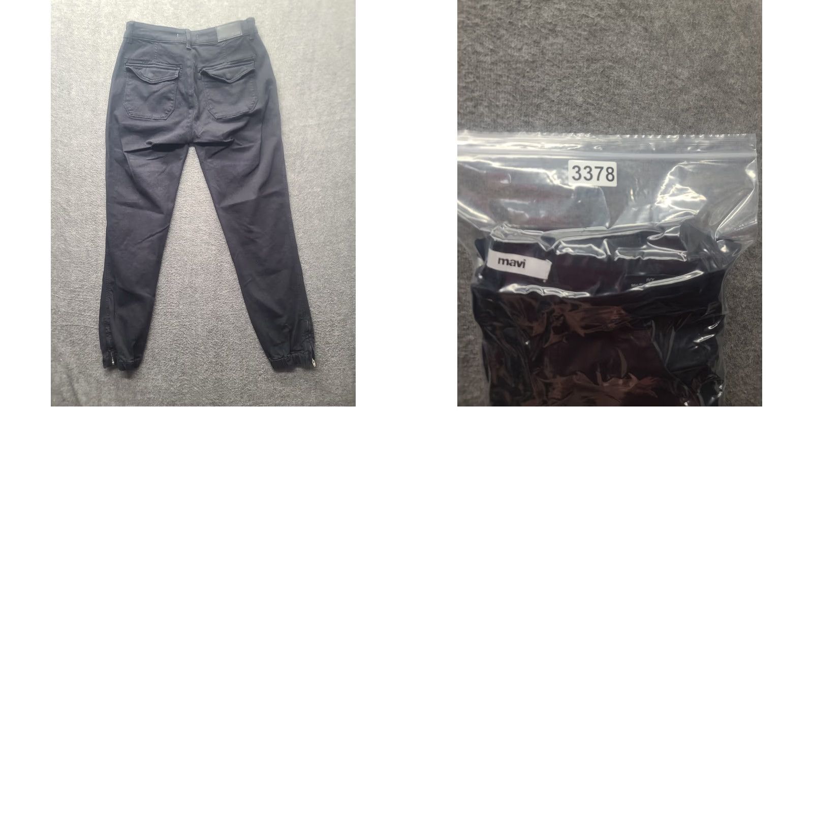 Mavi Mavi Pants Womens 26x29 Slim Cargo Utility Ankle Zip Pockets Mid Rise Twill Black Slim Fit Regular Size 26" / US 2 / IT 38 - 9 Thumbnail