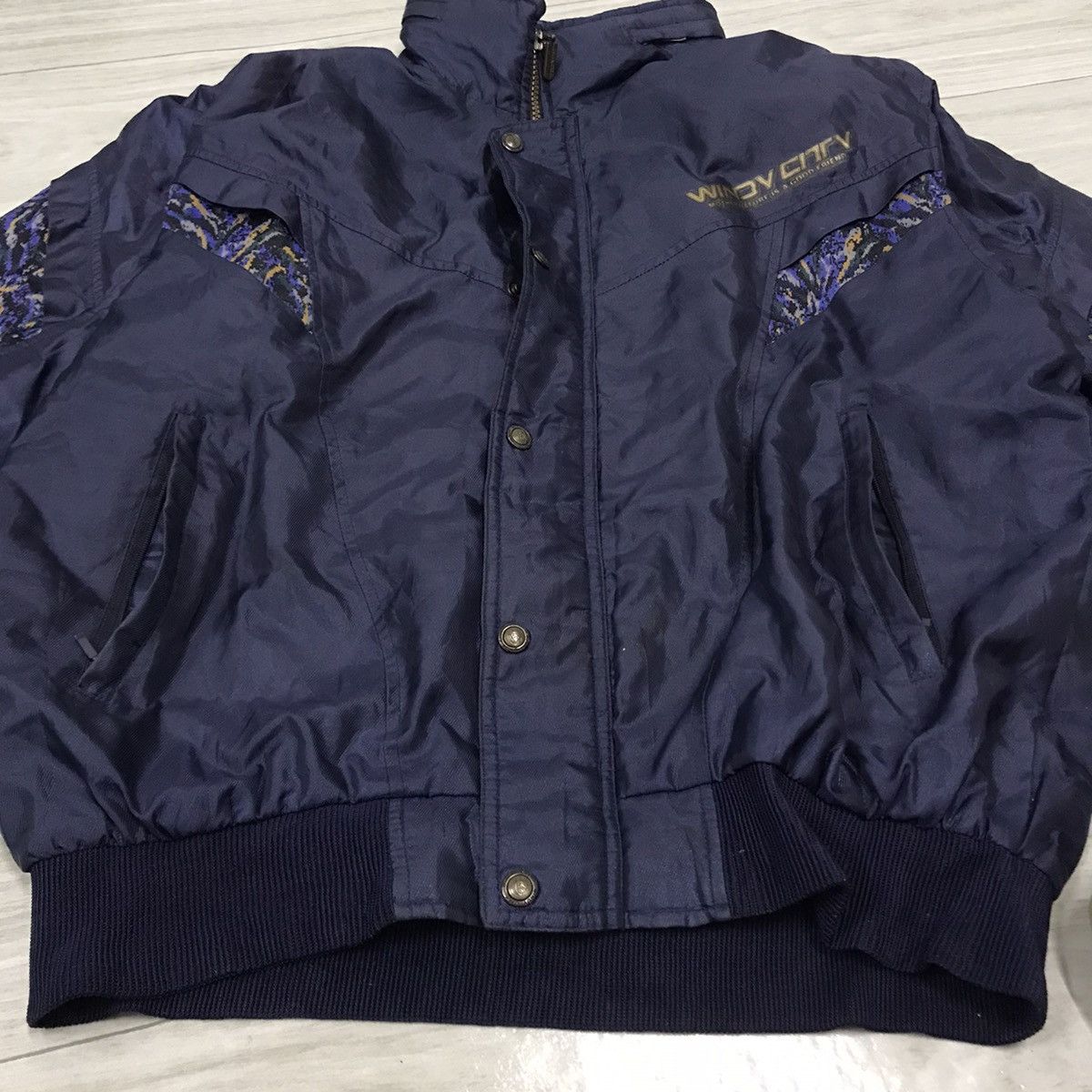 Designer × Vintage WINDY CITY Size US L / EU 52-54 / 3 - 3 Thumbnail