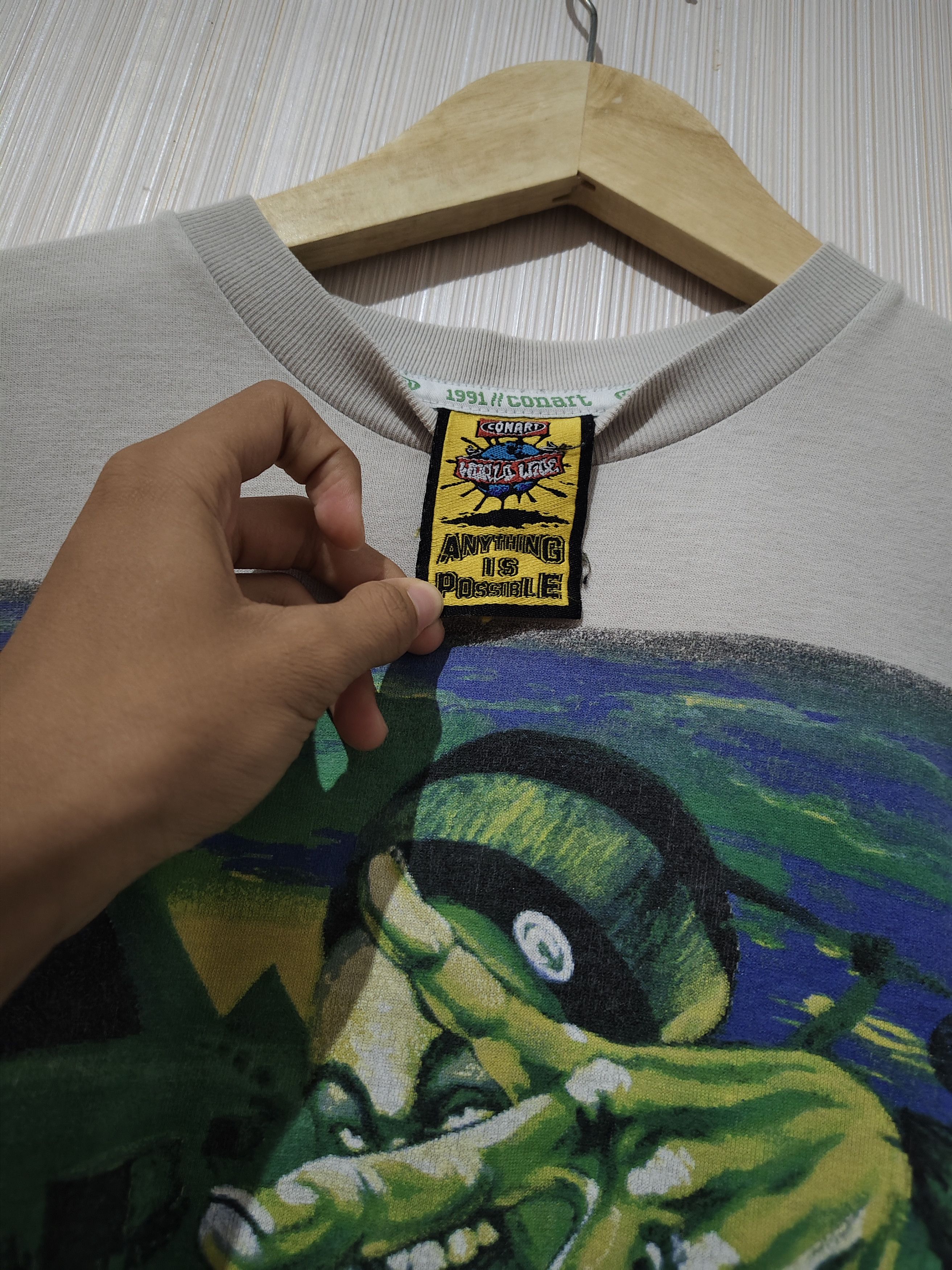 Vintage Vintage 1991 CONART ANYTHING IS POSSIBLE Size US L / EU 52-54 / 3 - 3 Thumbnail