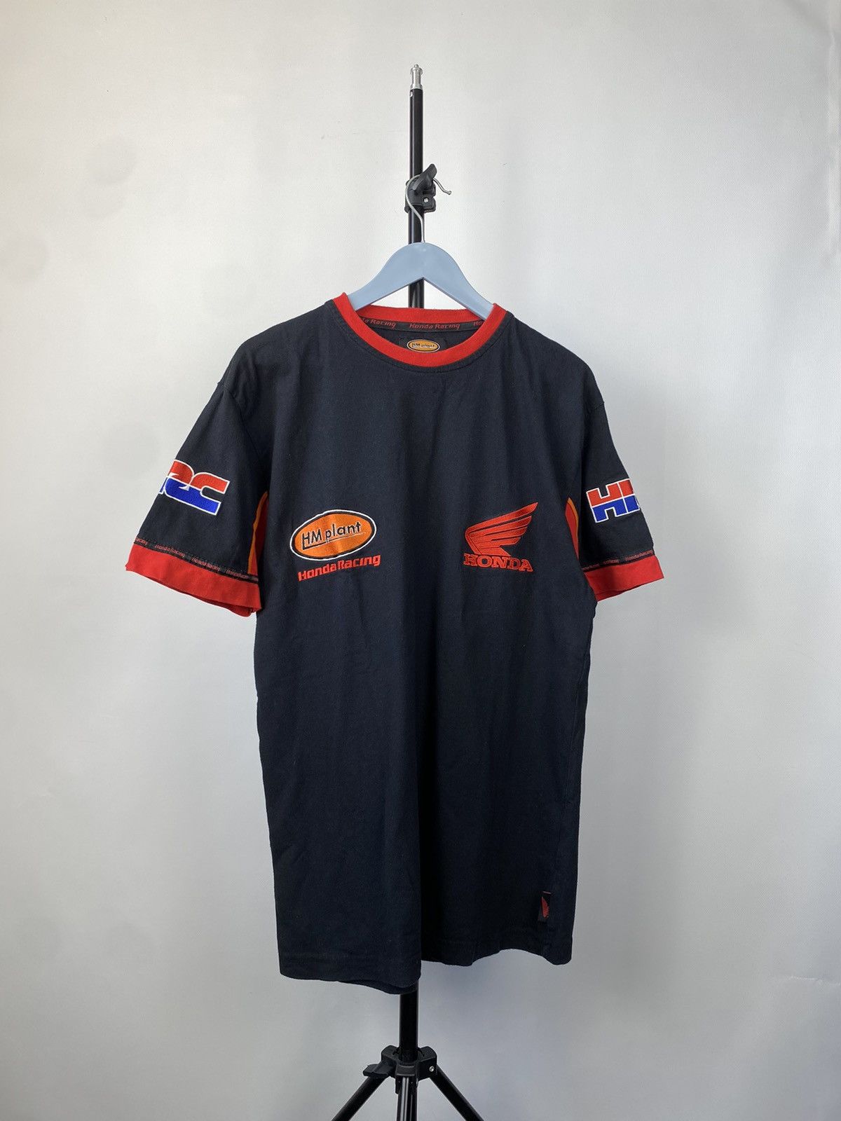 Honda × Vintage Vintage Honda Racing F1 Graphic Big logo t-shirt Y2K Size US M / EU 48-50 / 2 - 1 Thumbnail