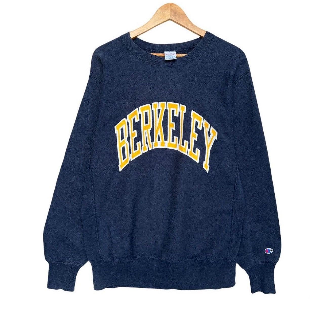 Champion Vintage 90s Berkeley Champion Reverse Weave State Sweatshirt Size US L / EU 52-54 / 3 - 1 Thumbnail