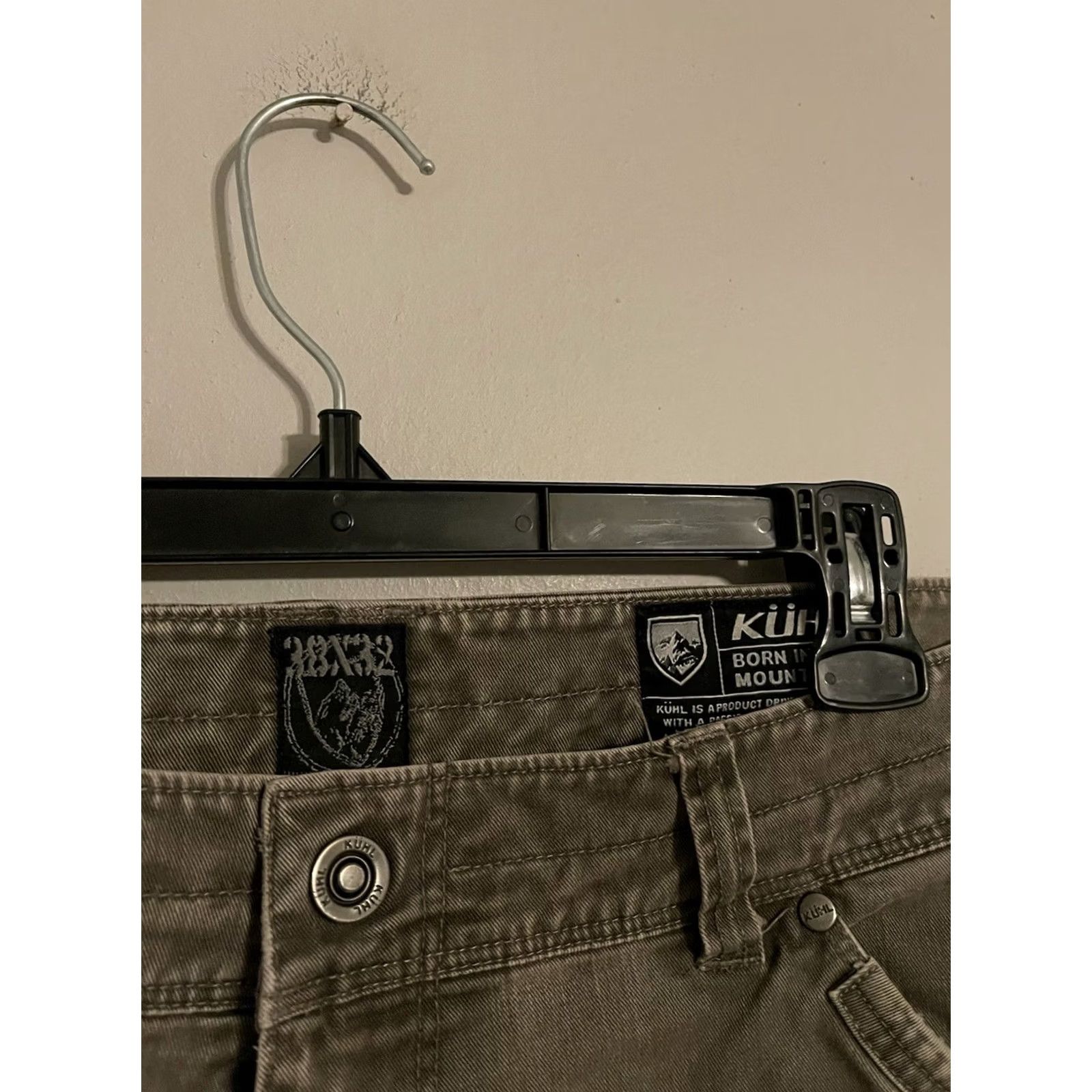 Vintage Kuhl RYDR Gray Cotton Stretch Hiking Mountain Pants Men's 38x32 Outdoors Size US 38 / EU 54 - 3 Thumbnail