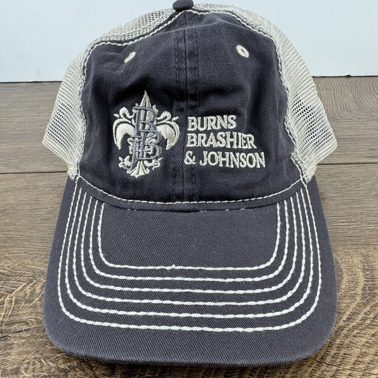 Other Burns Brasher & Johnson Hat Gray Hat Adjustable Adult Size H Size ONE SIZE - 3 Thumbnail