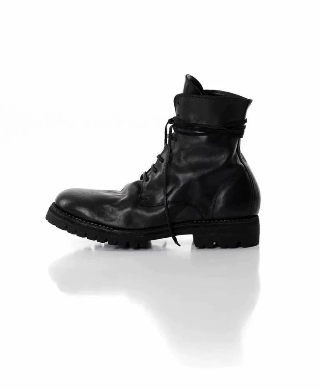 Guidi GUIDI 795V Black Horsehide Martin Boots 41/42/44 Size US 9 / EU 42 - 3 Thumbnail