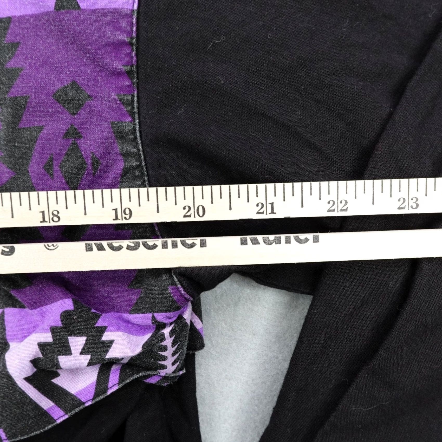 Wrangler Vintage Wrangler Womens Large Black Purple Western Aztec Southwestern 90s Button-Up Shirt Size L / US 10 / IT 46 - 5 Thumbnail