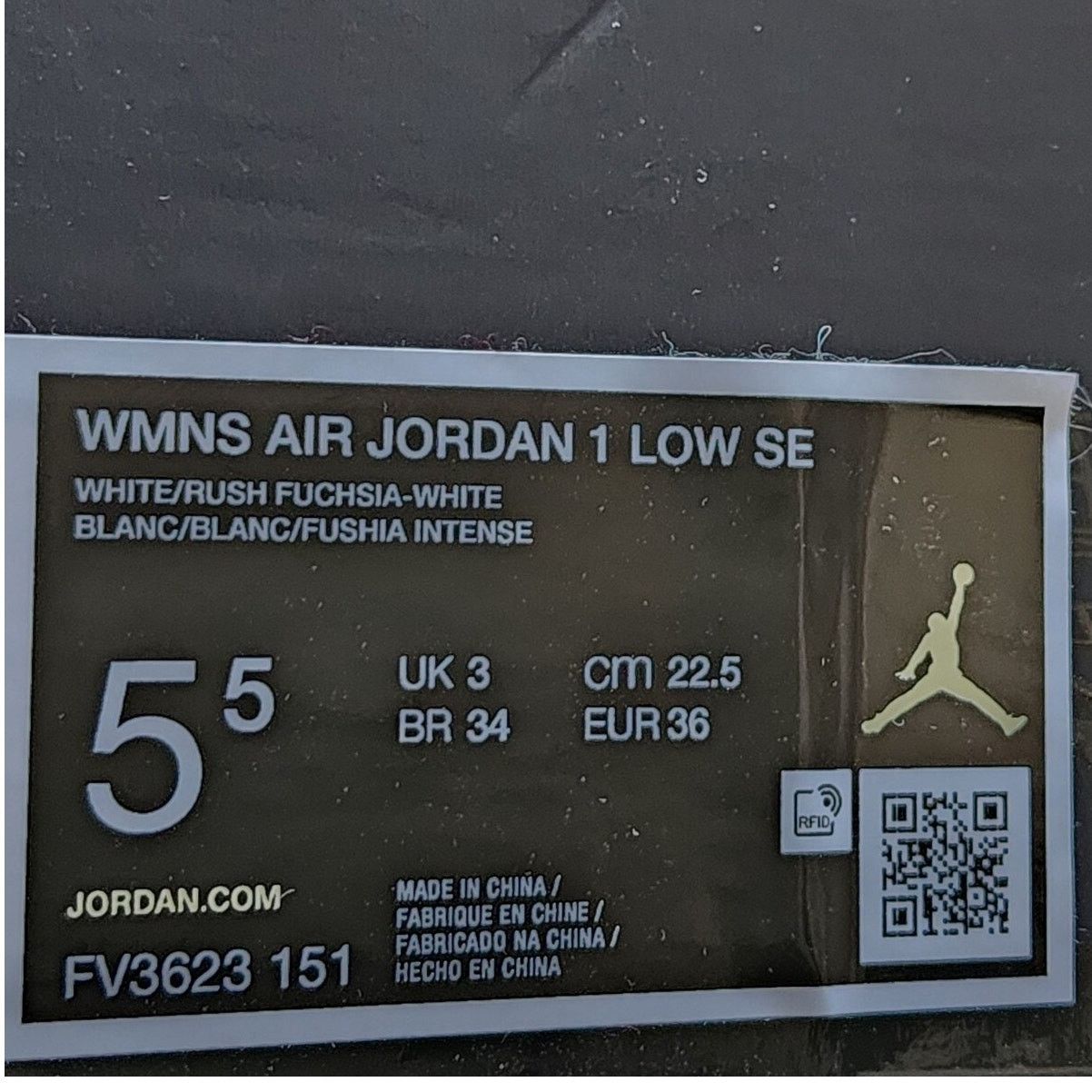Jordan Brand Wmns Jordan 1 Low Multi-Color Sashiko Brand New Sz 5.5 Size US 5.5 / IT 35.5 - 9 Thumbnail