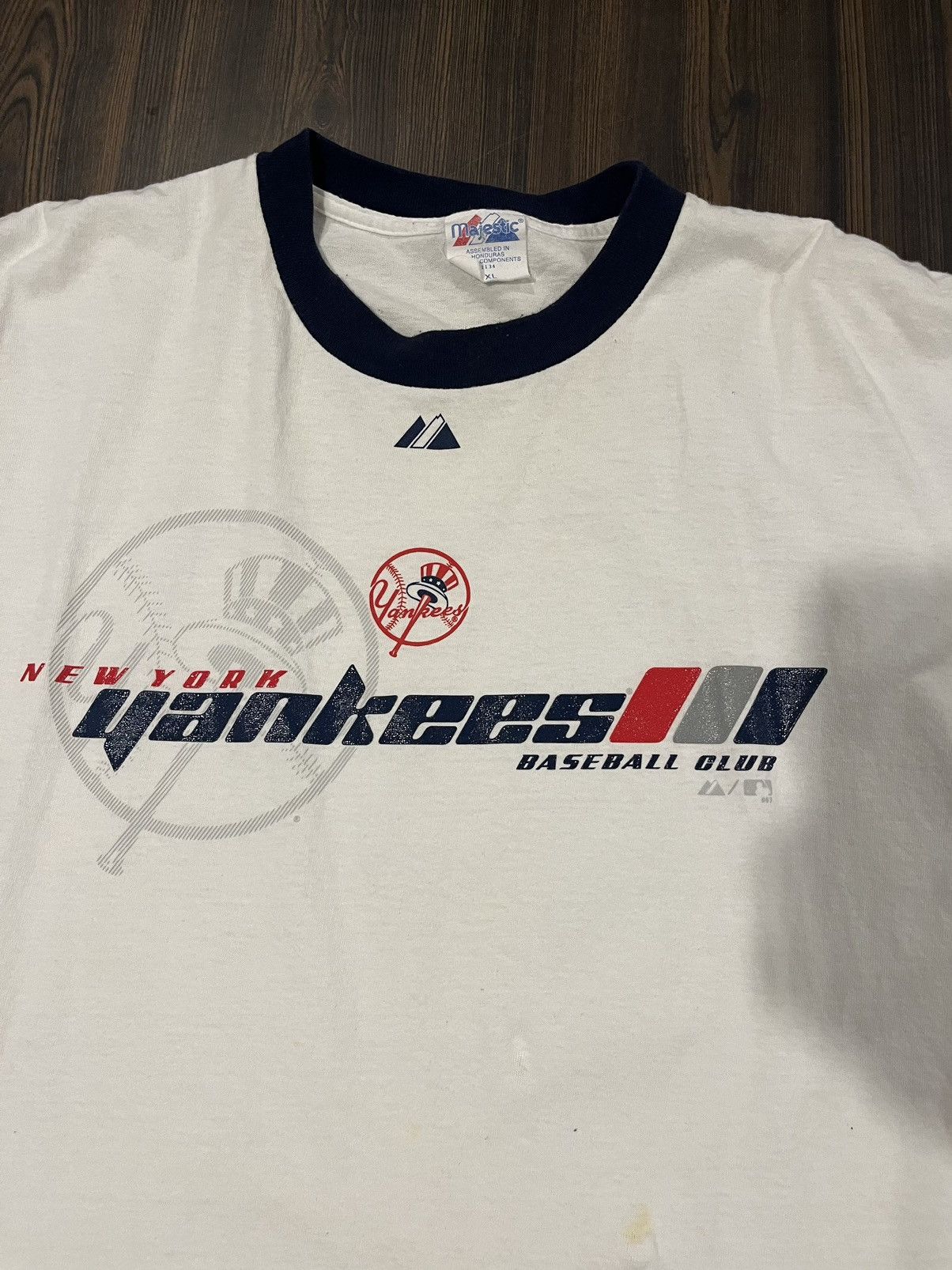 Majestic × New York Yankees Vintage Yankees Majestic tee XL Size US XL / EU 56 / 4 - 2 Thumbnail