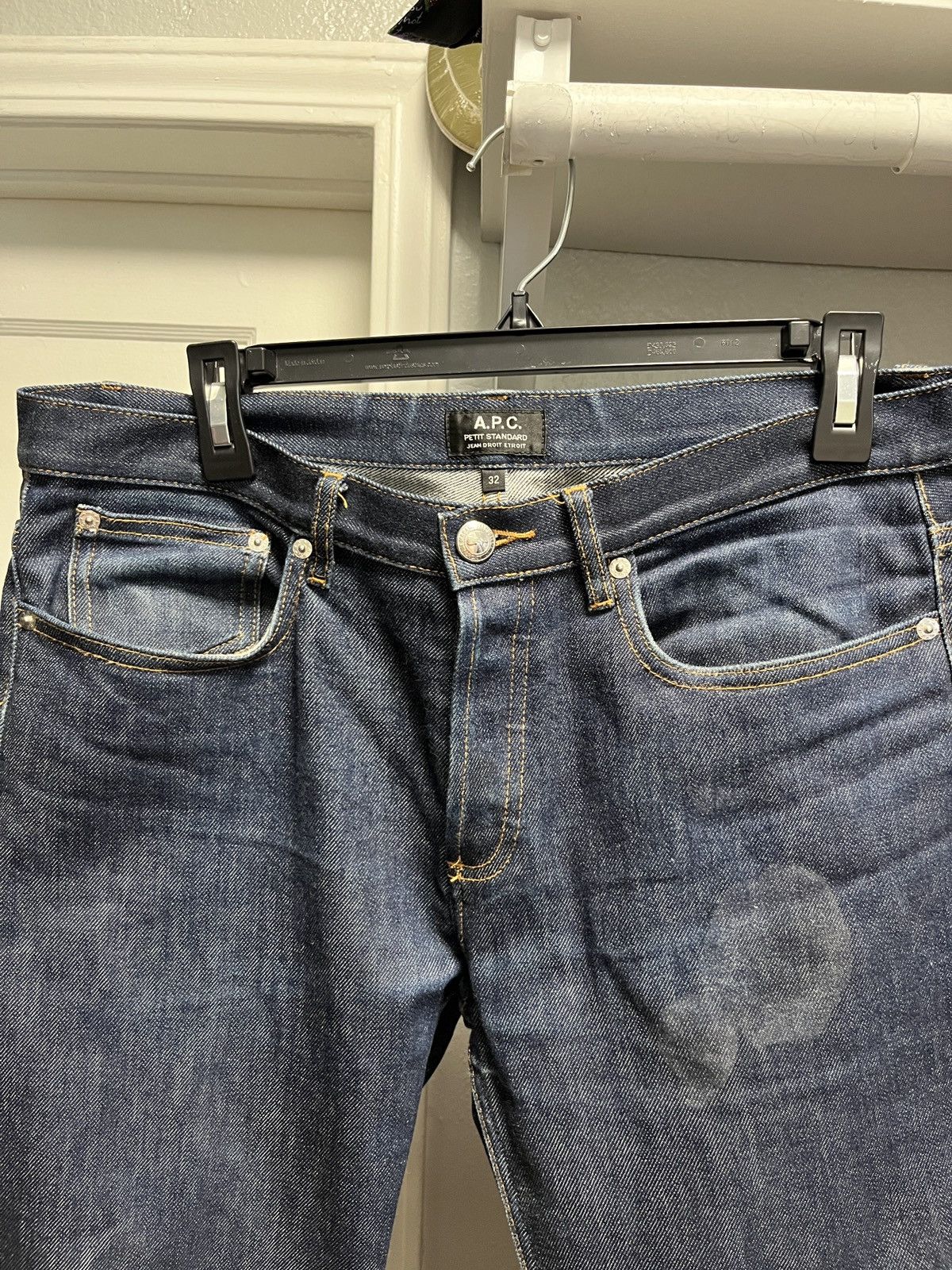 A.P.C. Raw Indigo Denim Jeans Size US 32 / EU 48 - 2 Thumbnail
