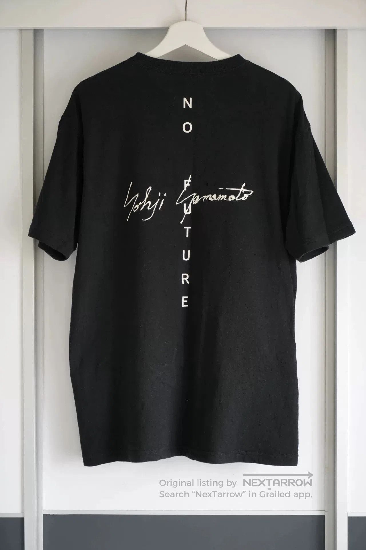 Yohji Yamamoto Yohji Yamamoto No Future Short Sleeve T. Size US M / EU 48-50 / 2 - 1 Thumbnail