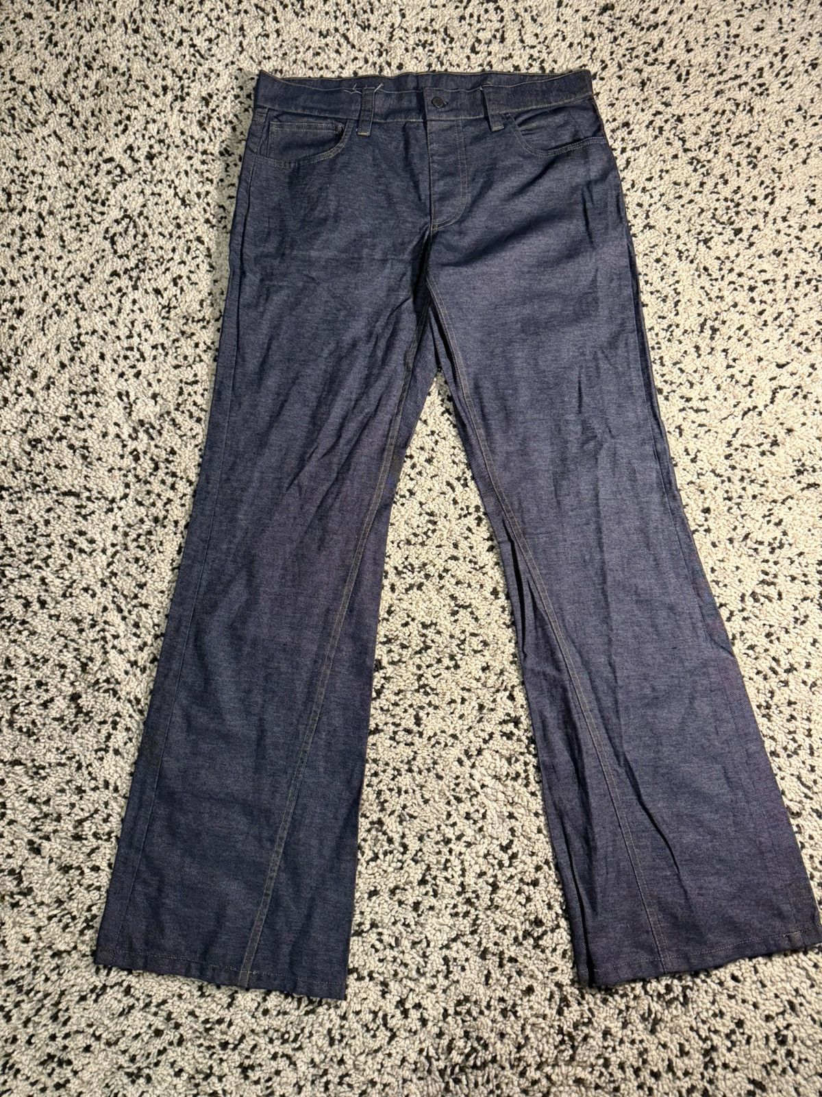 Other Vintage Flare Denim Jeans Size US 36 / EU 52 - 1 Thumbnail