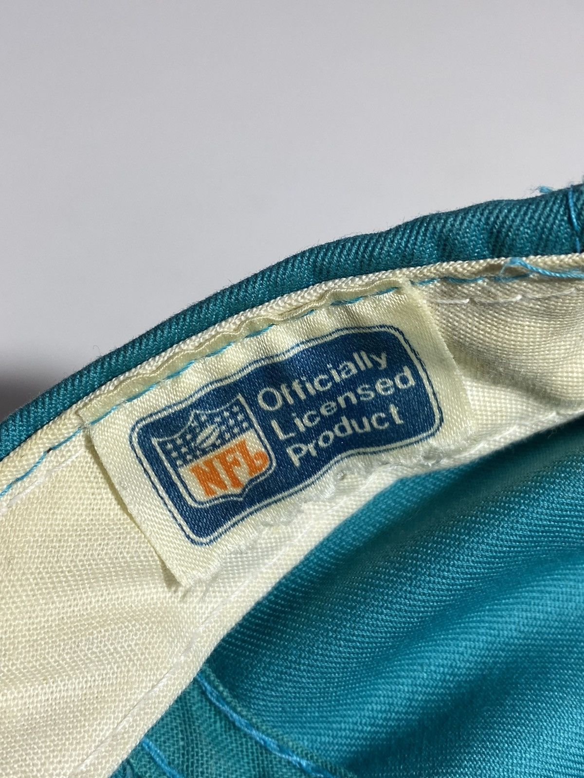 NFL Rare 80s Miami Dolphins Logo Annco Sharktooth Snapback Hat Size ONE SIZE - 12 Thumbnail