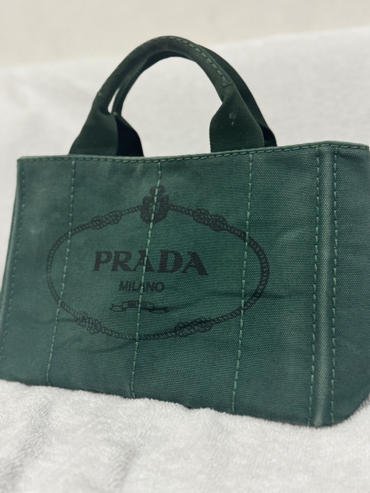 Prada PRADA CANAPA LOGO TWO WAY Handbag sholder Size ONE SIZE - 1 Thumbnail