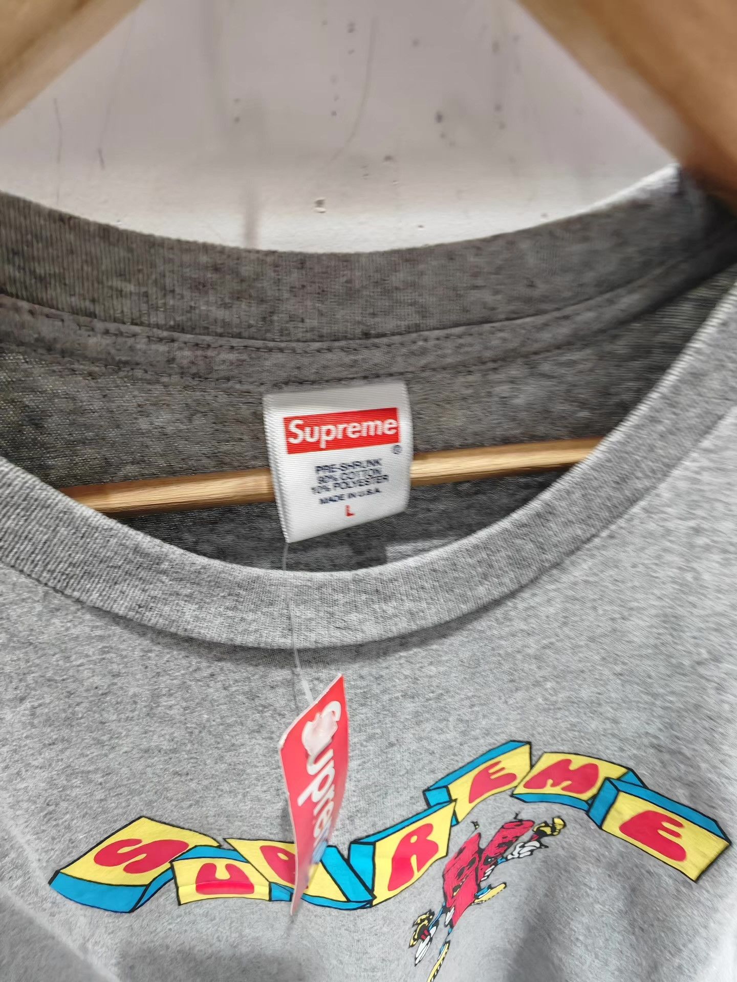 Supreme Supreme SS19 Dynamite Tee Printed Short Sleeve Tee Q15 Size US L / EU 52-54 / 3 - 2 Thumbnail