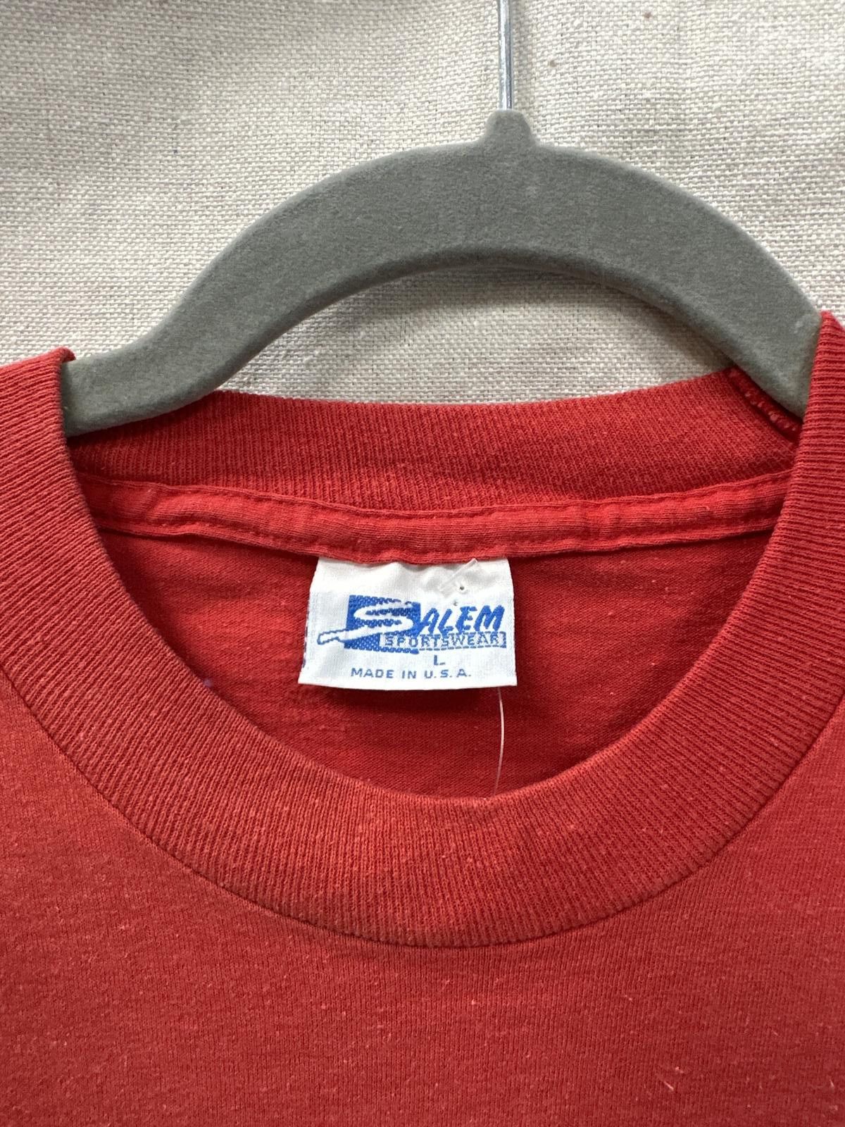 Designer Chicago Bulls Training Camp T-Shirt - Vintage Red Size US L / EU 52-54 / 3 - 3 Thumbnail