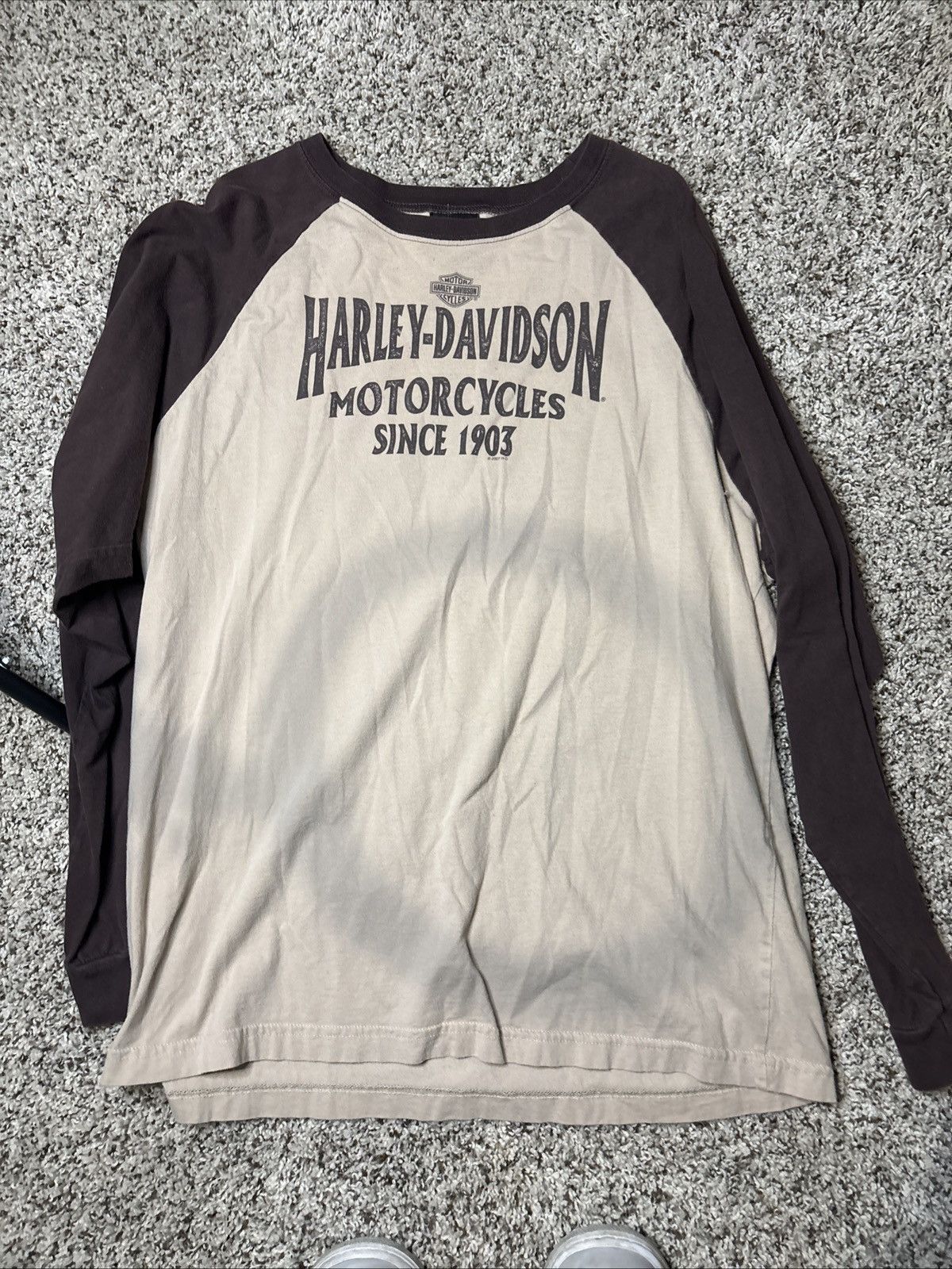 Harley Davidson Vintage Harley Davidson Shirt Size US XL / EU 56 / 4 - 1 Thumbnail