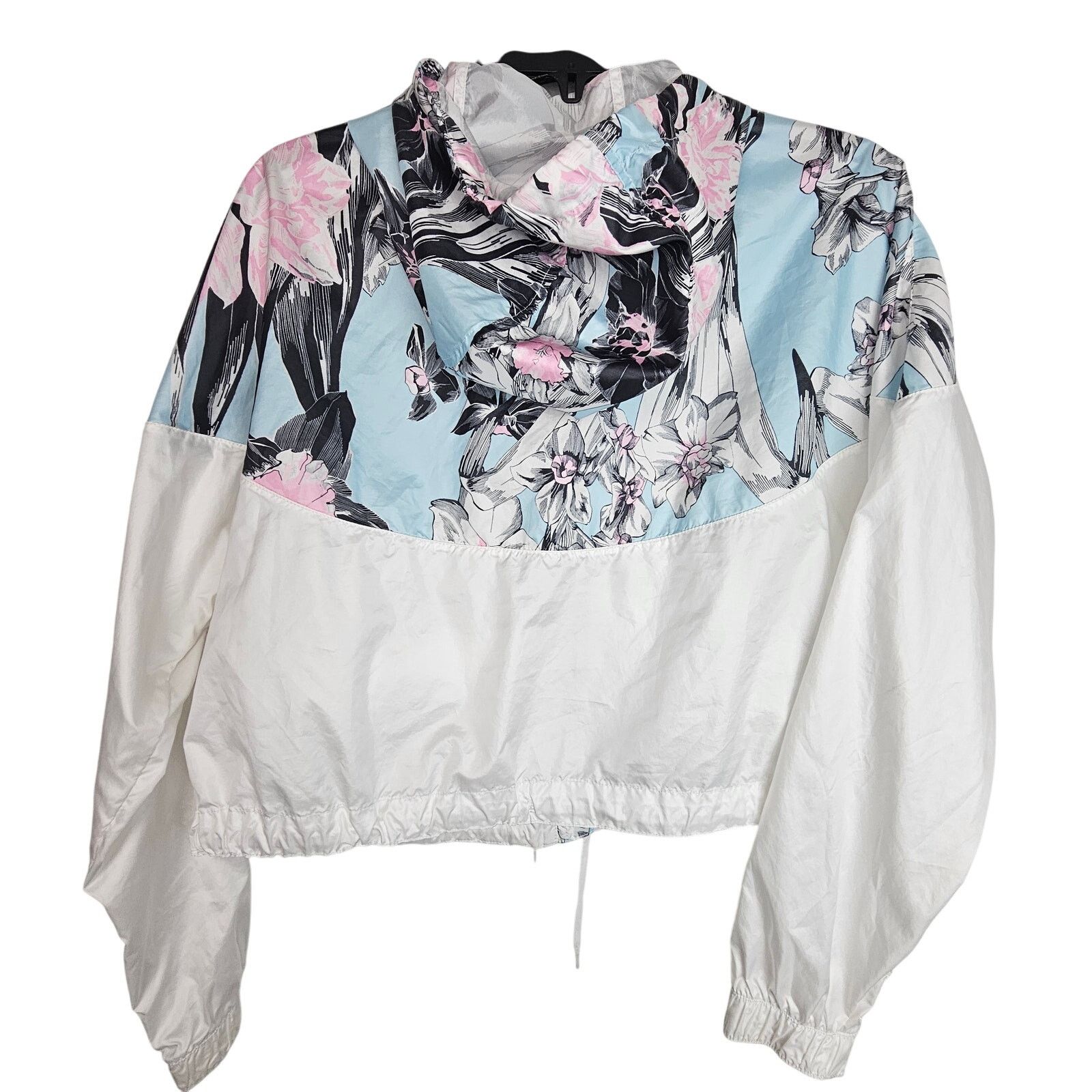 Nike Nike Womens Sportswear Windrunner Cropped Windbreaker Jacket Size M / US 6-8 / IT 42-44 - 11 Thumbnail