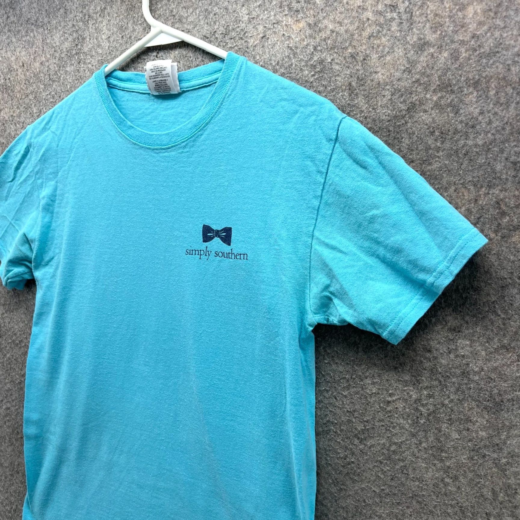 Vintage Simply Southern Shirt Men S Blue Crewneck Lighthouse Whale Print Beach Shore Vintage: No Size US S / EU 44-46 / 1 - 4 Thumbnail