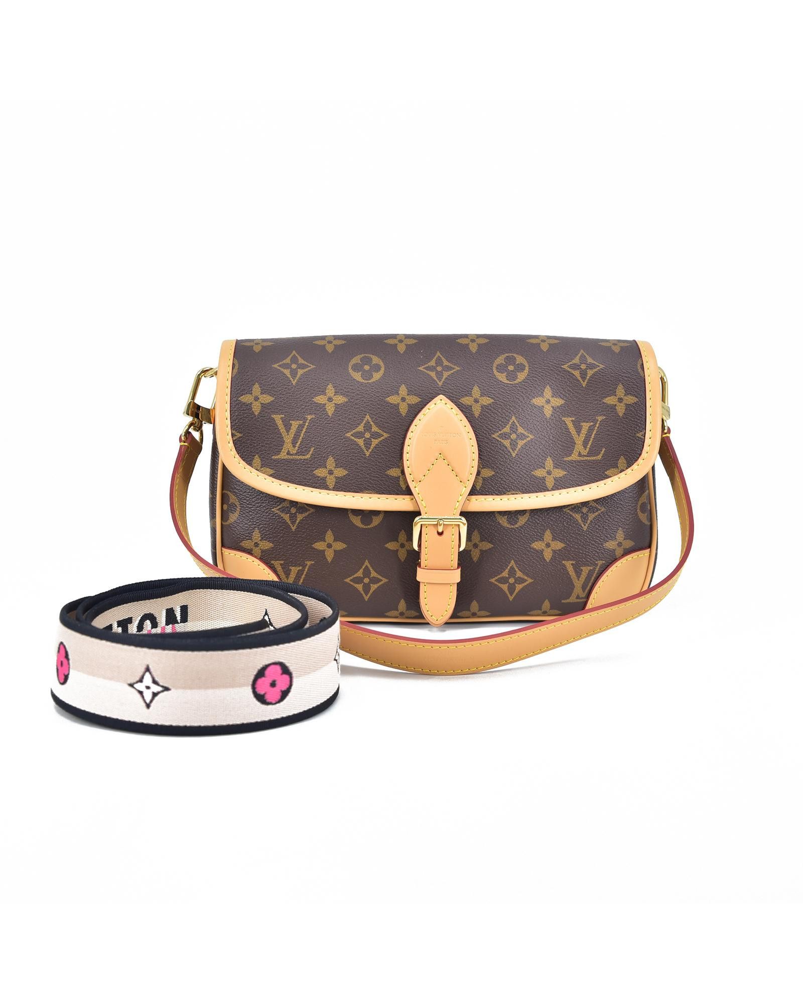 image of Louis Vuitton Brown Monogram Satchel Bag, Women's