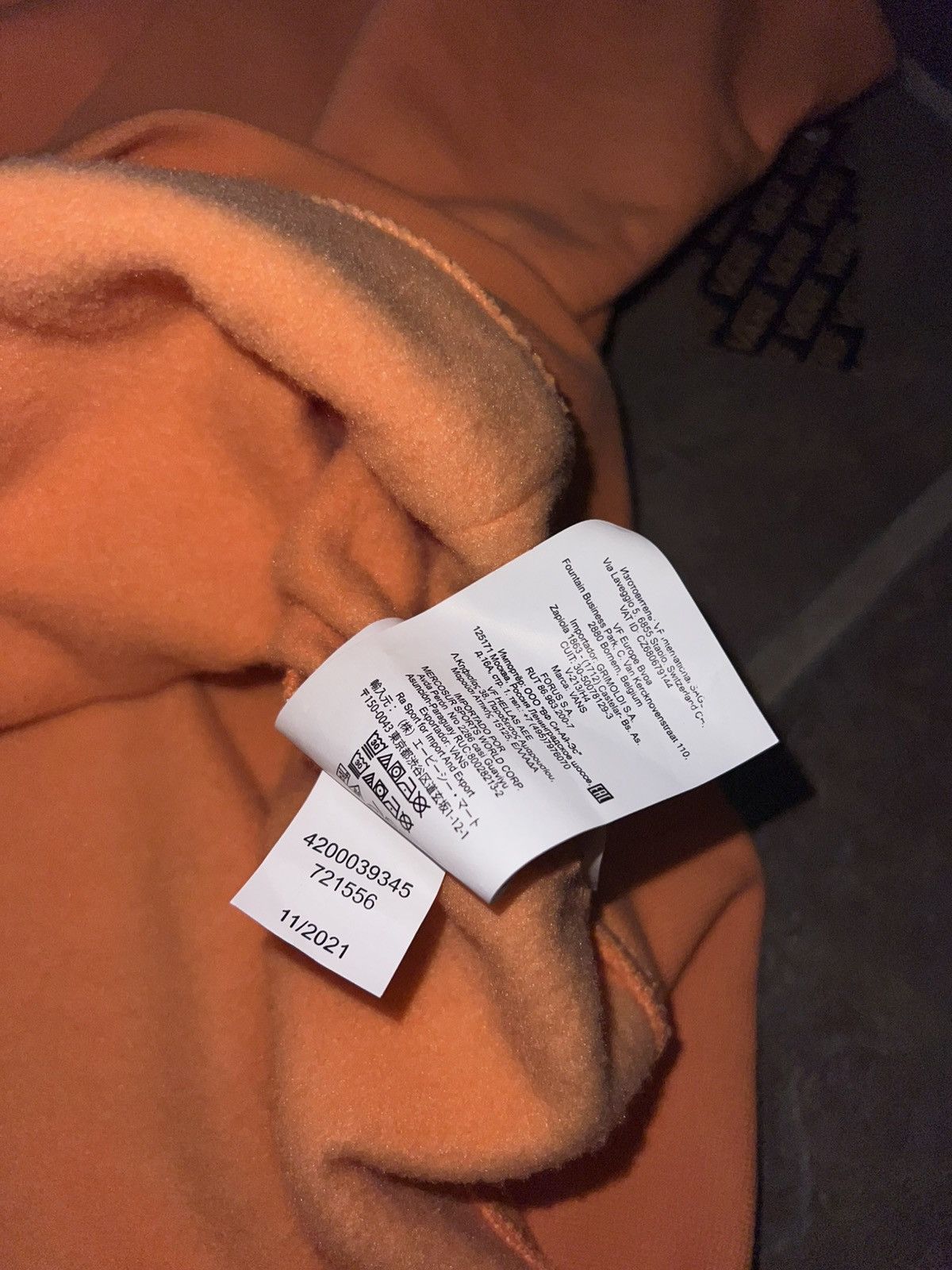 Vans VANS CLASSIC HOODIE Size US XL / EU 56 / 4 - 9 Thumbnail