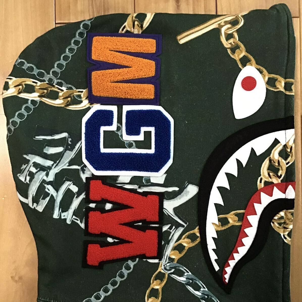 Bape BAPE JEWELS SHARK FULL ZIP HOODIE a bathing ape Size US M / EU 48-50 / 2 - 4 Thumbnail