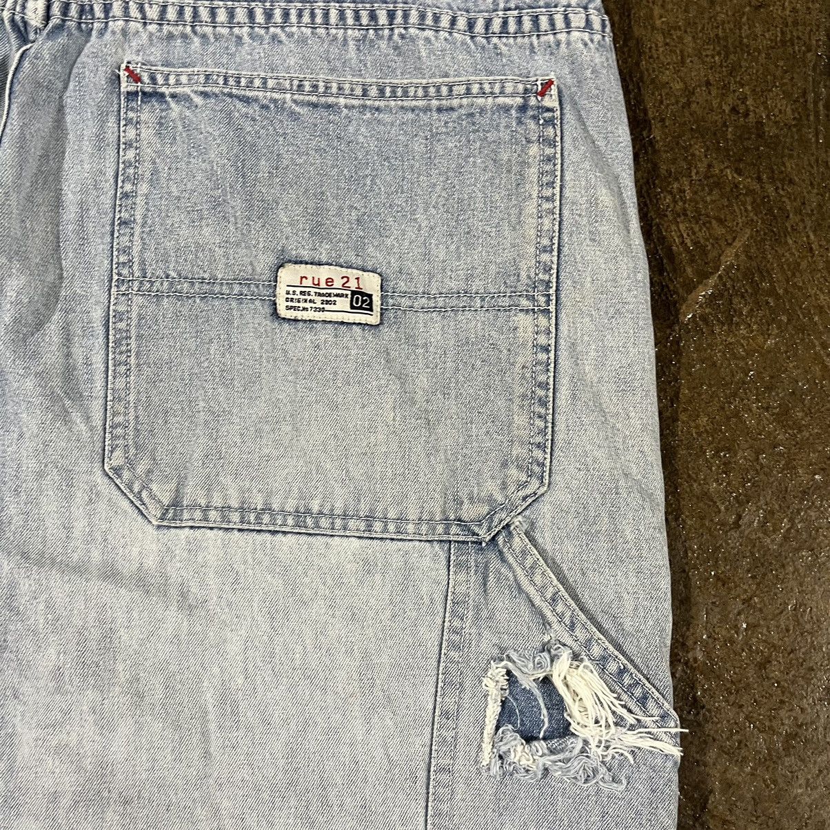 JNCO × Southpole × Vintage Vintage Y2K Baggy Faded Carpenter Jorts JNCO Skater Shorts Size US 38 / EU 54 - 4 Thumbnail