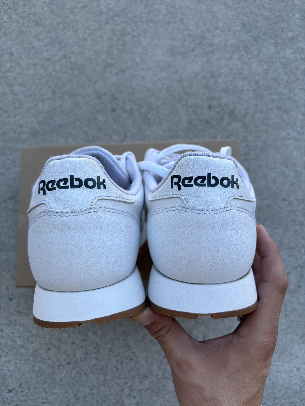 Reebok Reebok Classic White Leather Shoes Men’s Size 9.5 Size US 9.5 / EU 42-43 - 9 Thumbnail