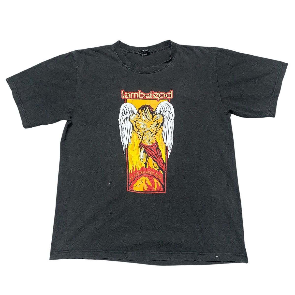 Band Tees Vintage LAMB OF GOD Shirt As The Places Burn Size US L / EU 52-54 / 3 - 1 Thumbnail