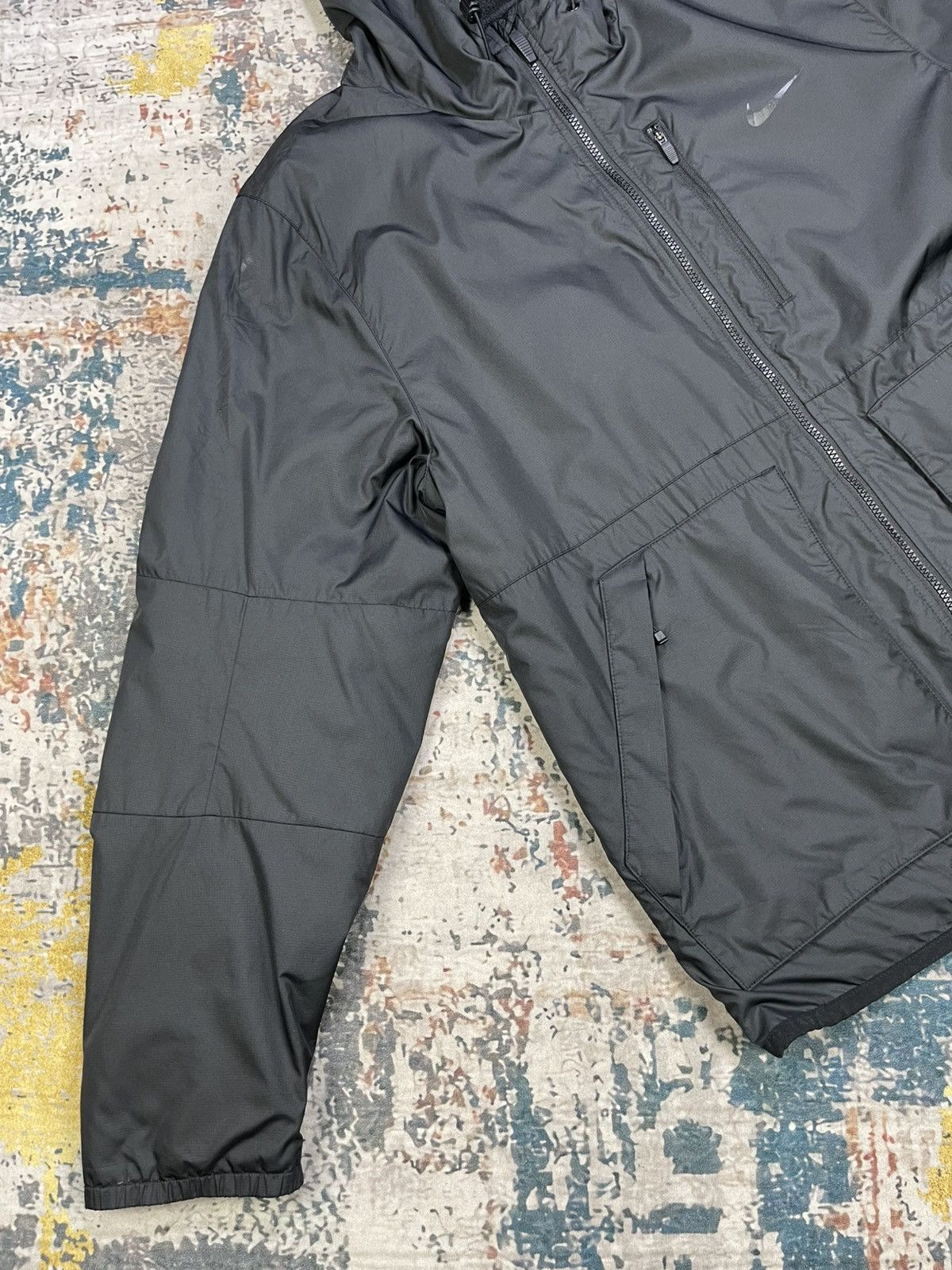 Nike Nike Alliance Fleece Lined Nylon Jacket Size US XL / EU 56 / 4 - 6 Thumbnail