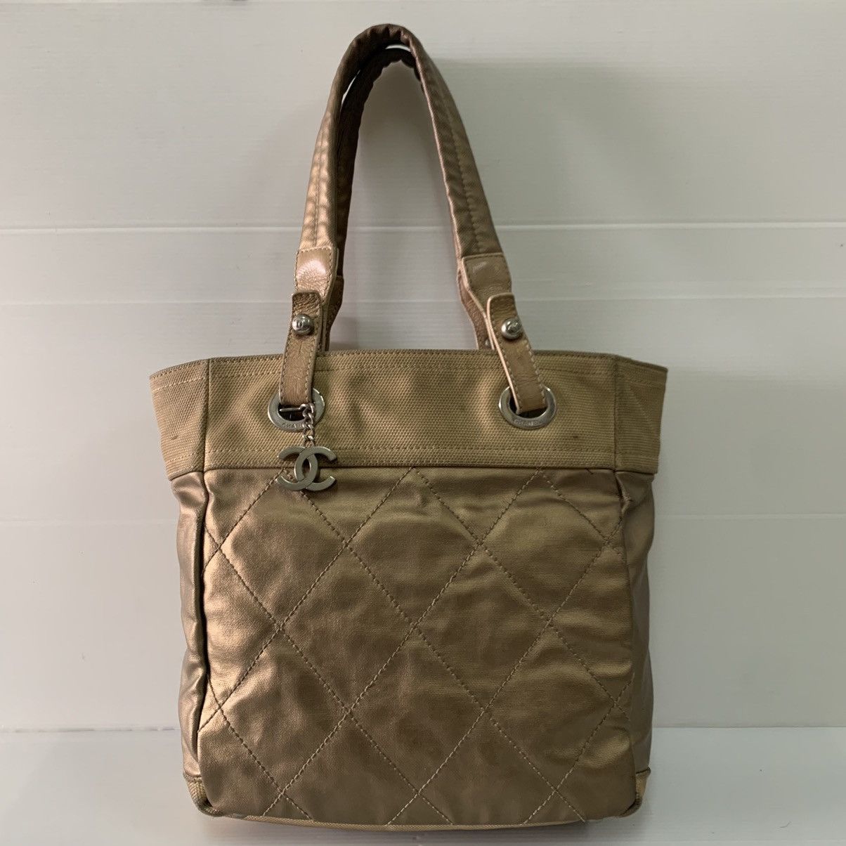 Chanel Chanel Canvas Shoulder Tote Bag Size ONE SIZE - 1 Thumbnail