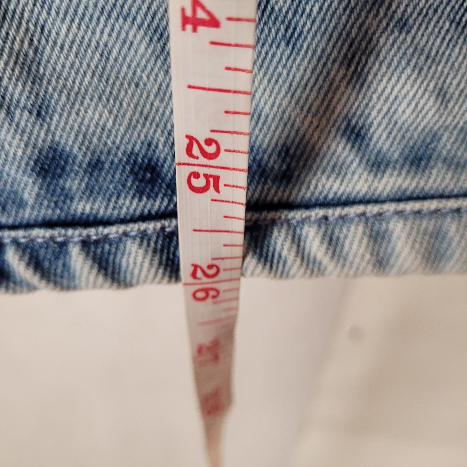 Other Sipos Zinna Acid Wash Hooded Denim Jacket S 90s retro grunge Size S / US 4 / IT 40 - 9 Thumbnail