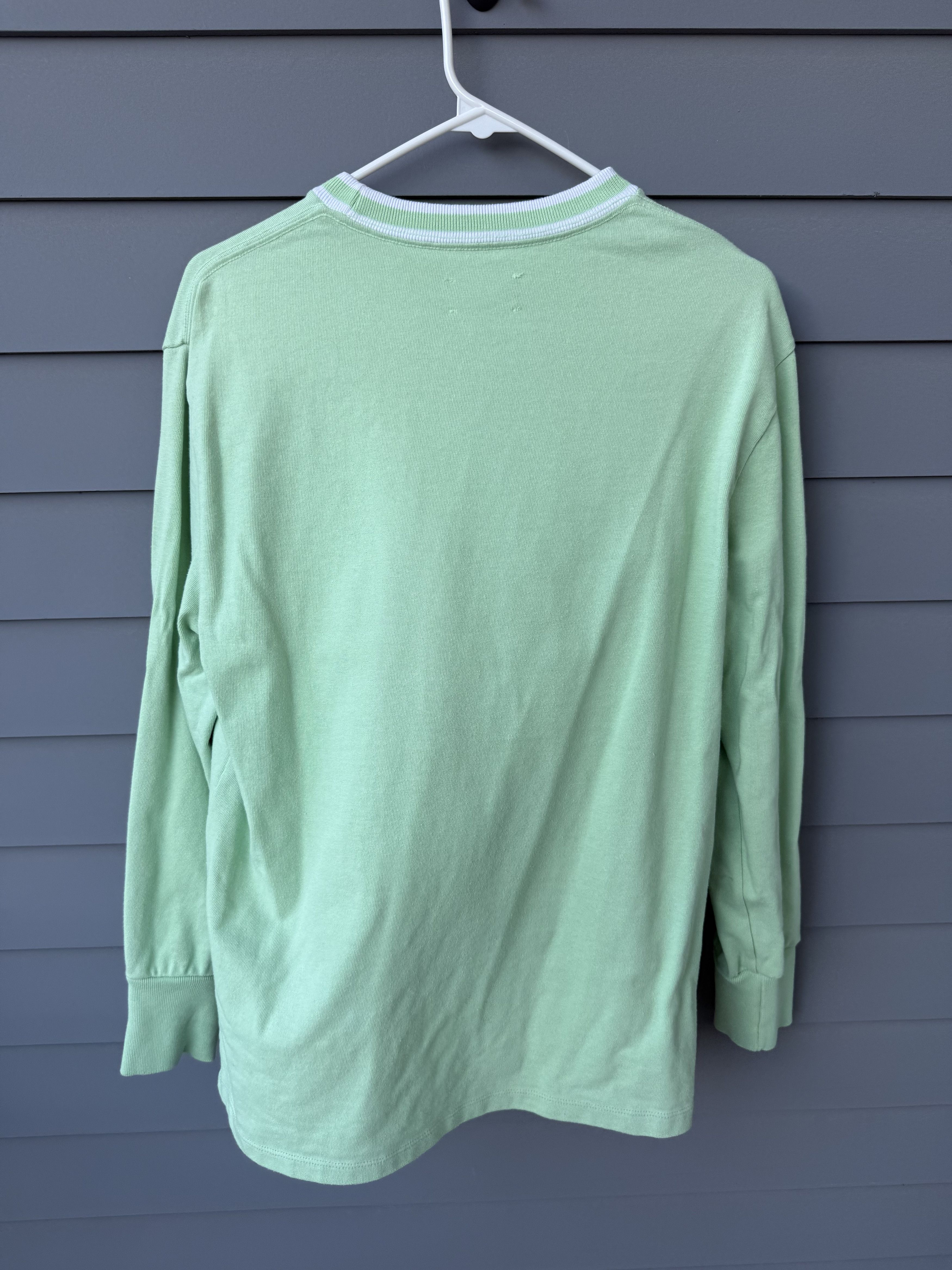 Aime Leon Dore Mint Green Logo Long Sleeves Size US S / EU 44-46 / 1 - 3 Thumbnail
