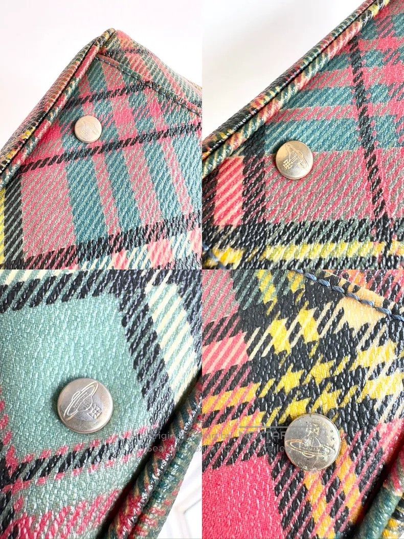 Vivienne Westwood Vivienne Westwood size os Vintage Patchwork Plaid Bowling H Size ONE SIZE - 8 Thumbnail