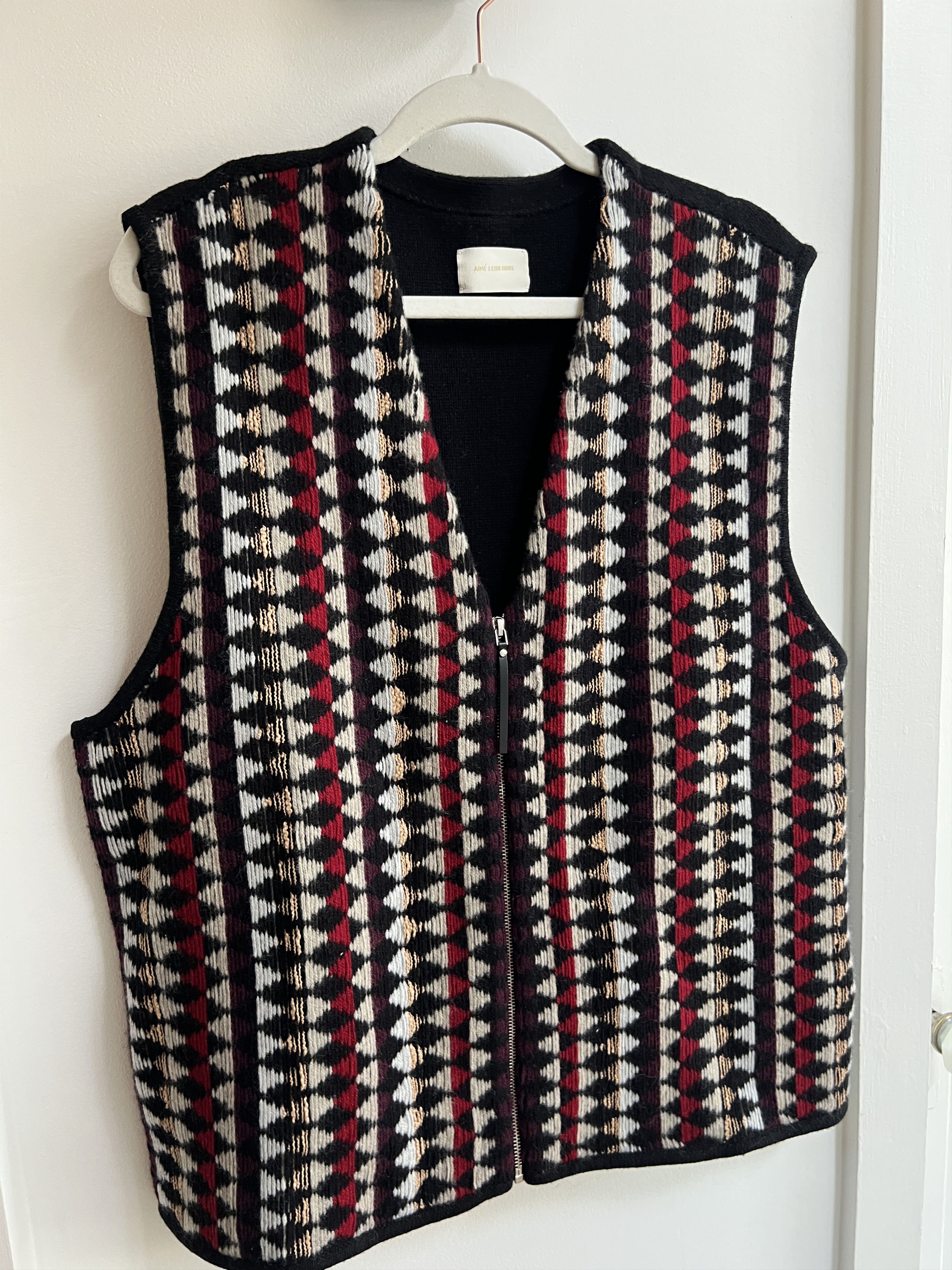 Aime Leon Dore Aime Leon Dore Gradient Basketweave Knit Vest | Grailed