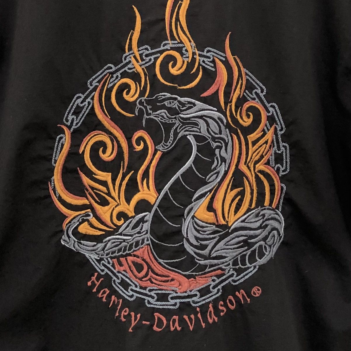 Harley Davidson Harley Davidson Embroidery Snack Logo Short Sleeve Shirt Size US M / EU 48-50 / 2 - 15 Thumbnail