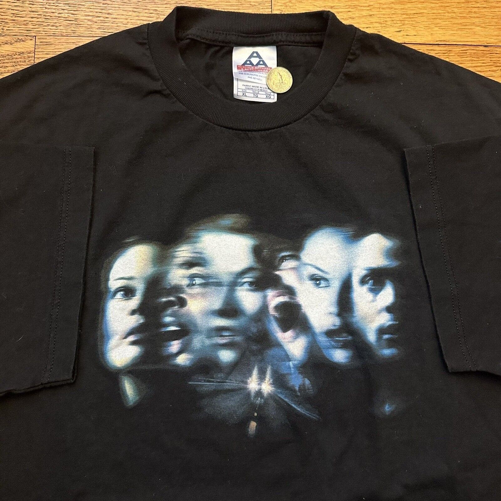 image of 2003 Final Destination 2 Movie Promo Tee T-Shirt in Black, Men's (Size XL)