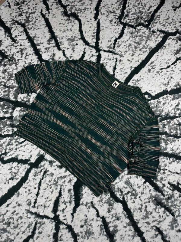 Missoni Missoni Striped Sweater Green Beige S Size S / US 4 / IT 40 - 2 Thumbnail
