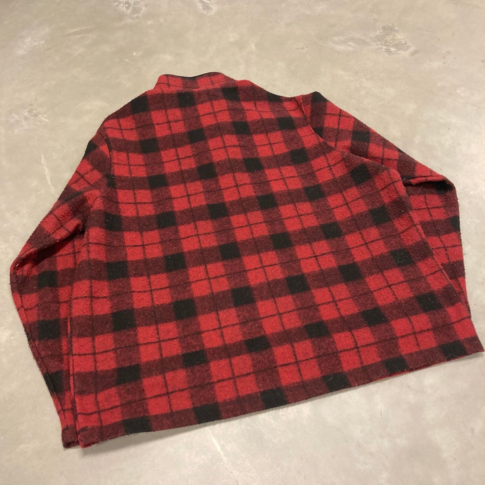 Vintage vintage Y2K quarter zip flannel sweatshirt Size US XXL / EU 58 / 5 - 2 Thumbnail