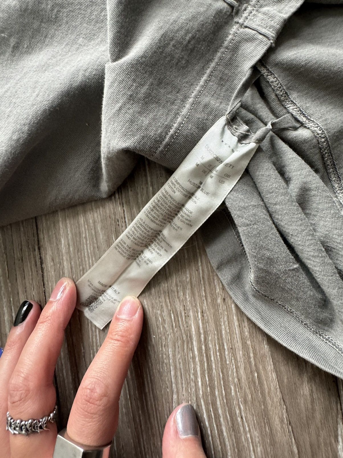 Rick Owens Rick Owens DRKSHDW crater oversized T Shirt Size US M / EU 48-50 / 2 - 5 Thumbnail