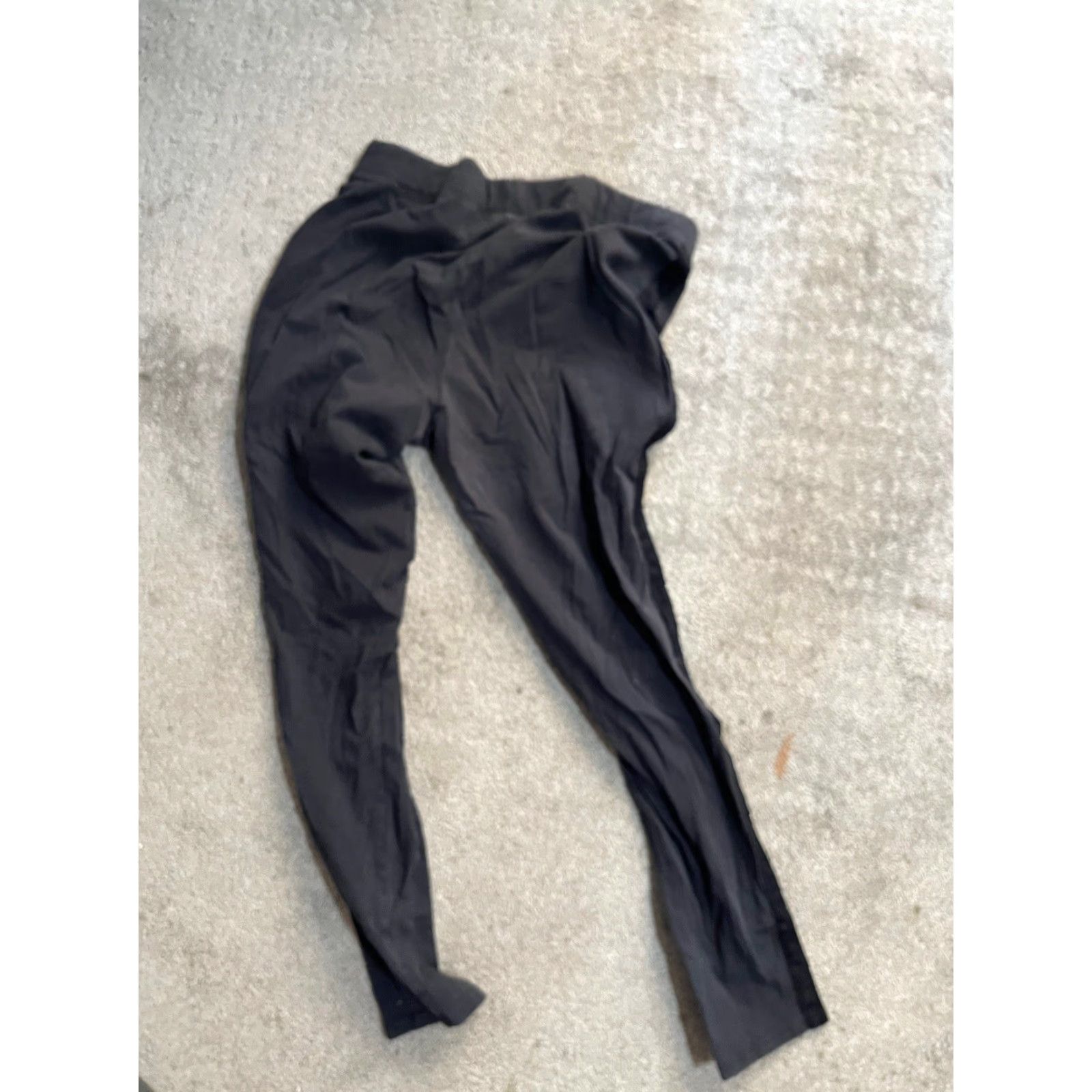 Victoria's Secret Victoria's Secret Pink Leggings Women's Large Black Ankle Solid Slim Breathable Yoga Knit Stretch easy care Machine Washable Size 36" / US 14 / IT 50 - 4 Thumbnail