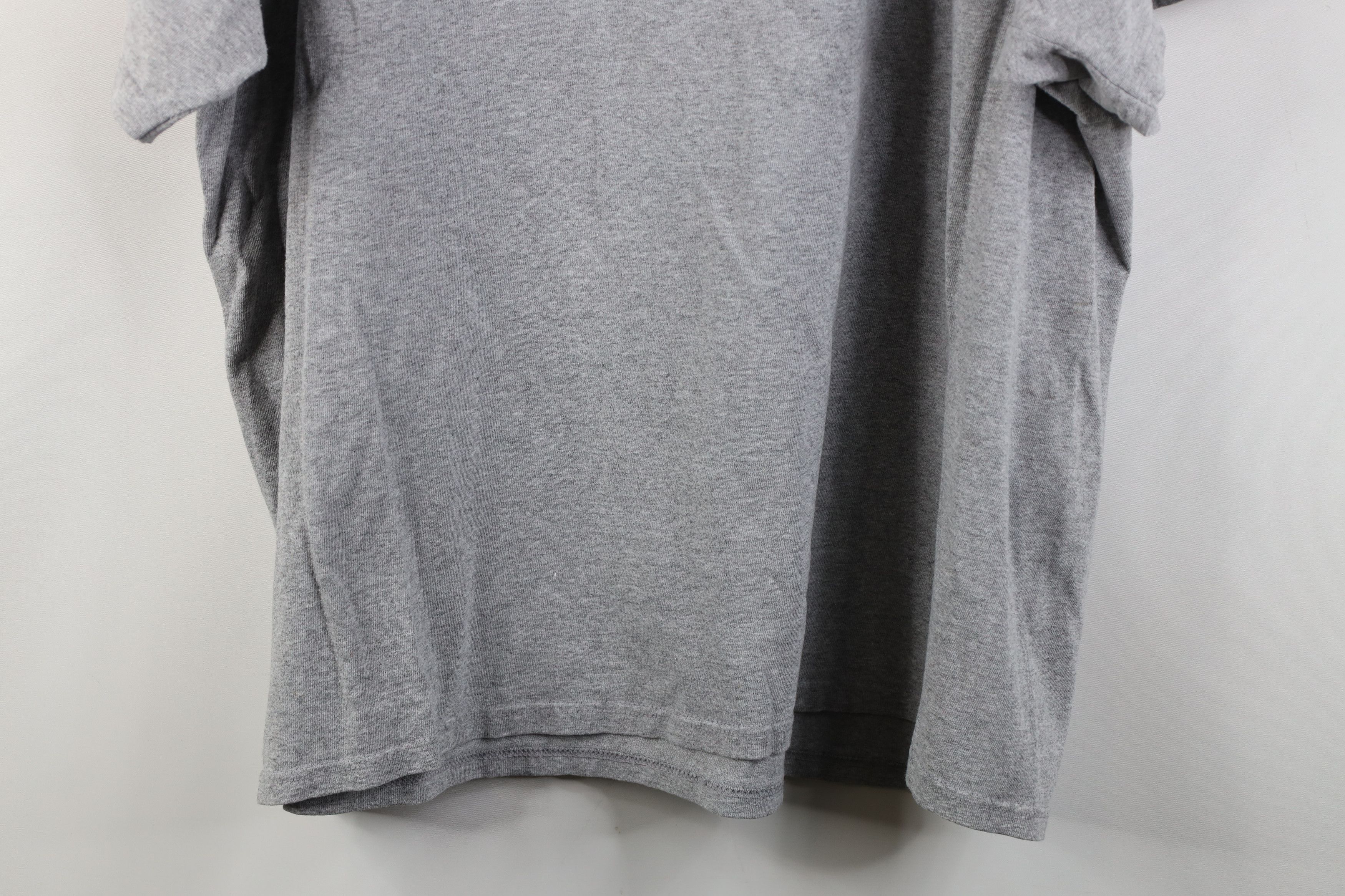 Nike Vintage Nike Air Max Center Big Swoosh T-Shirt Heather Gray Size US XXL / EU 58 / 5 - 11 Thumbnail