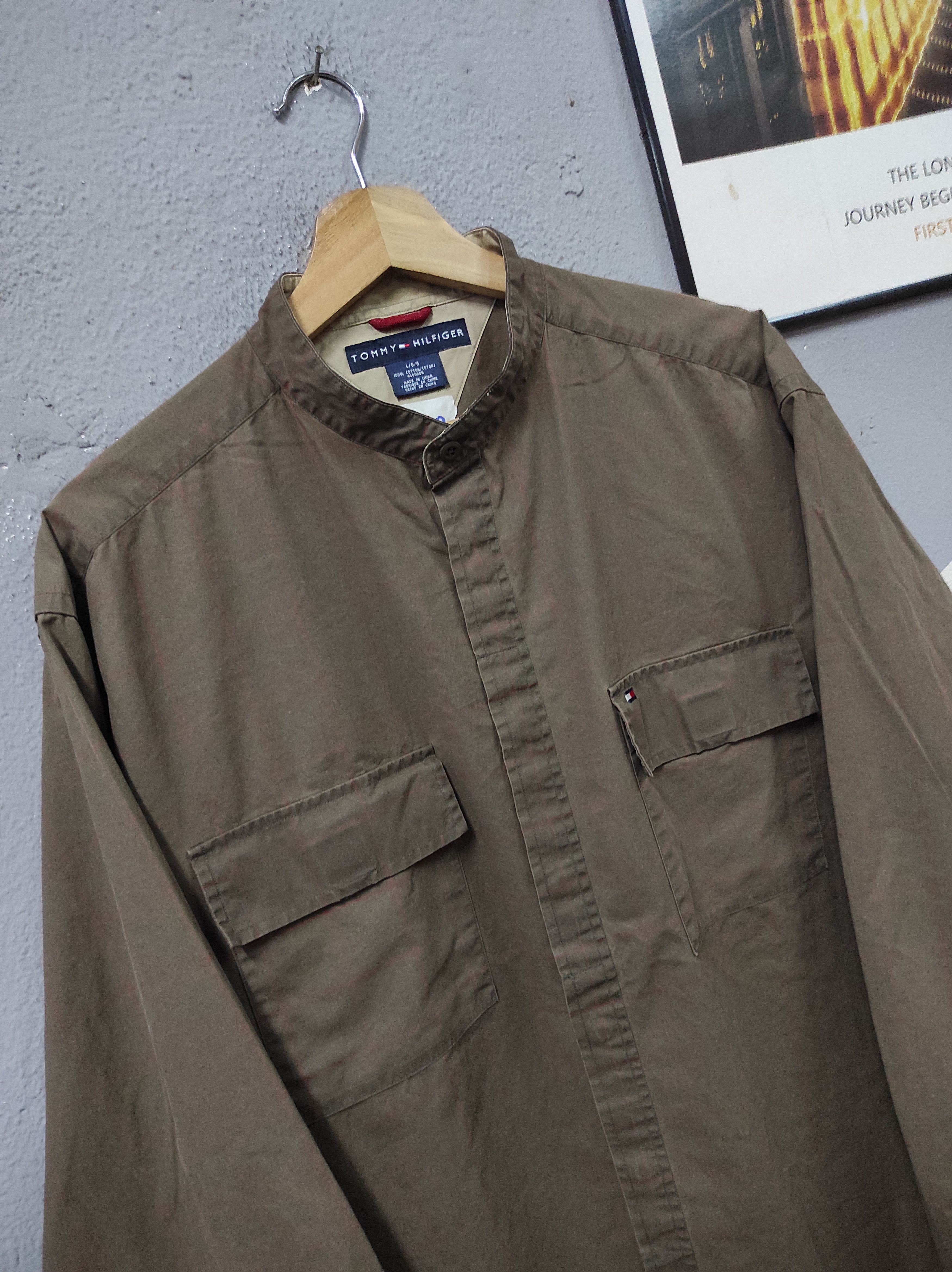 Tommy Hilfiger TOMMY HILFIGER DOUBLE POCKET PLAID SHIRT WORKSHIRT Size US L / EU 52-54 / 3 - 2 Thumbnail