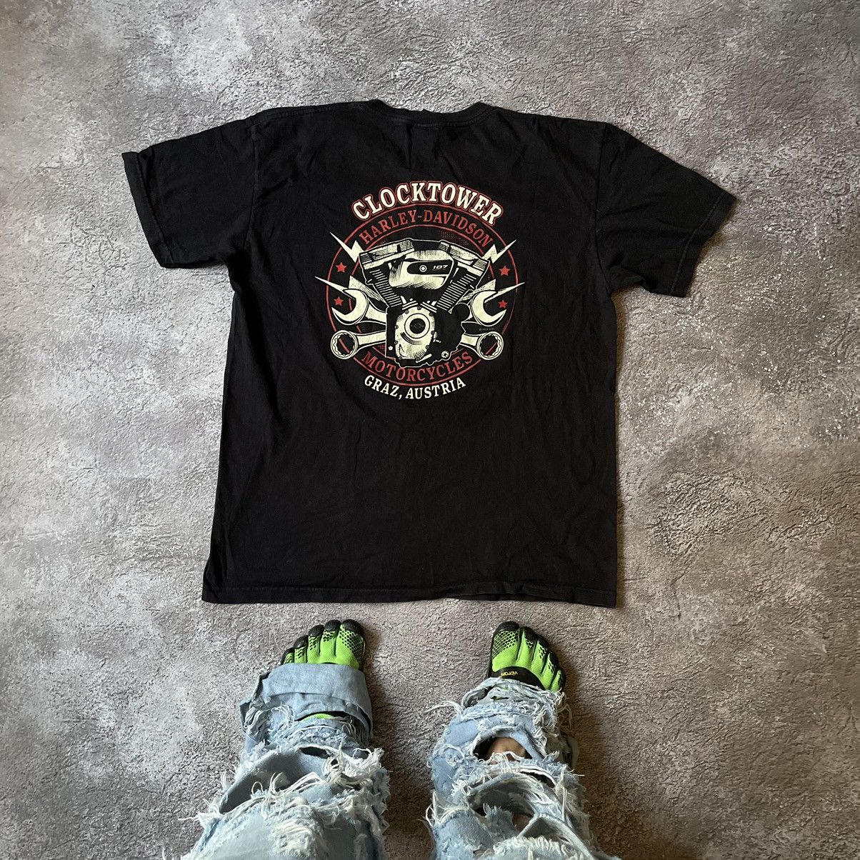 Vintage Vintage 90s Graphic Tee Skeleton Horror Psycho Grunge XL Size US XL / EU 56 / 4 - 4 Thumbnail