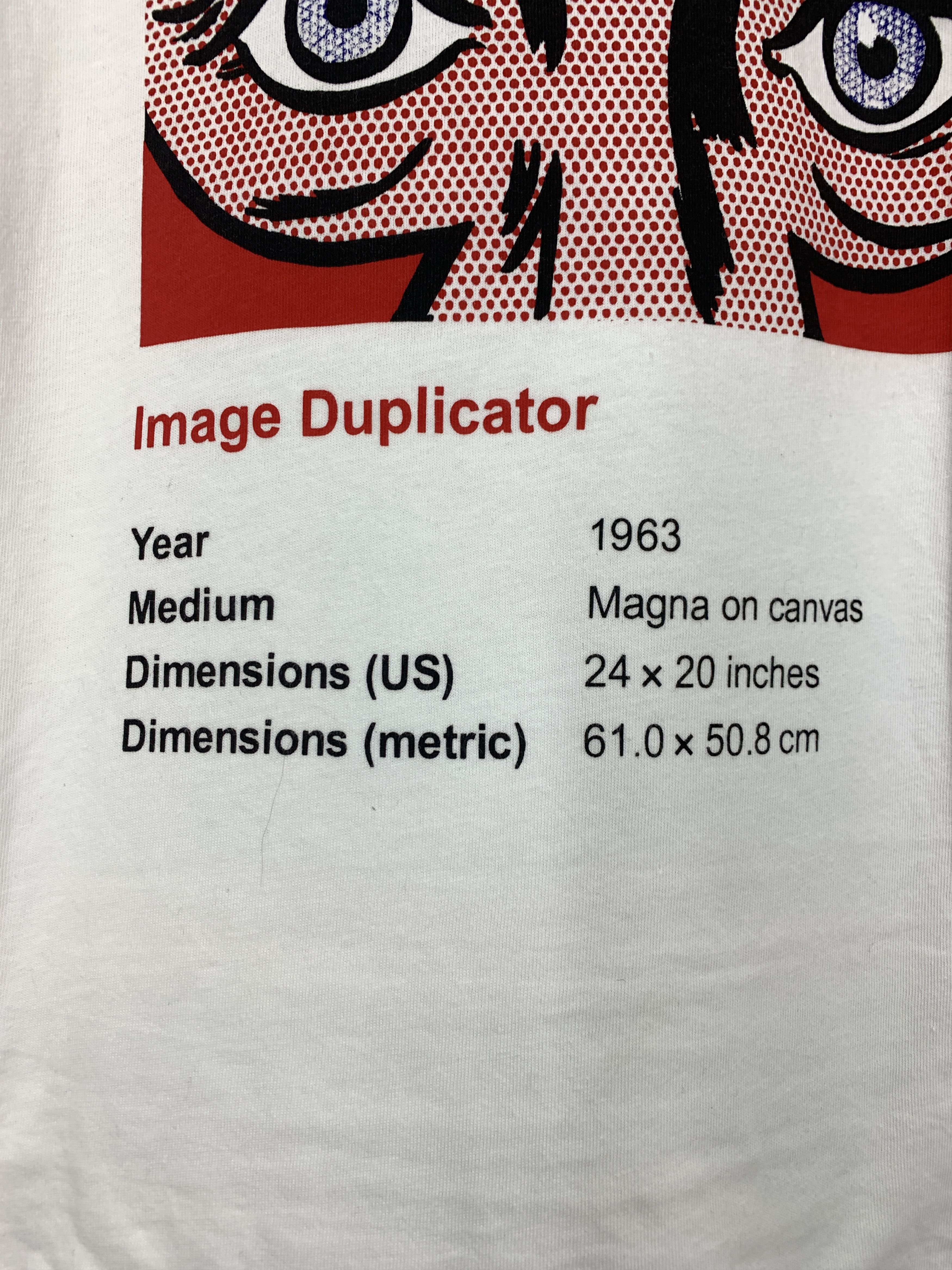 Uniqlo ROY LICHTENSTEIN x UNIQLO Crew Neck T Shirt #1803/07 Size US XL / EU 56 / 4 - 3 Thumbnail