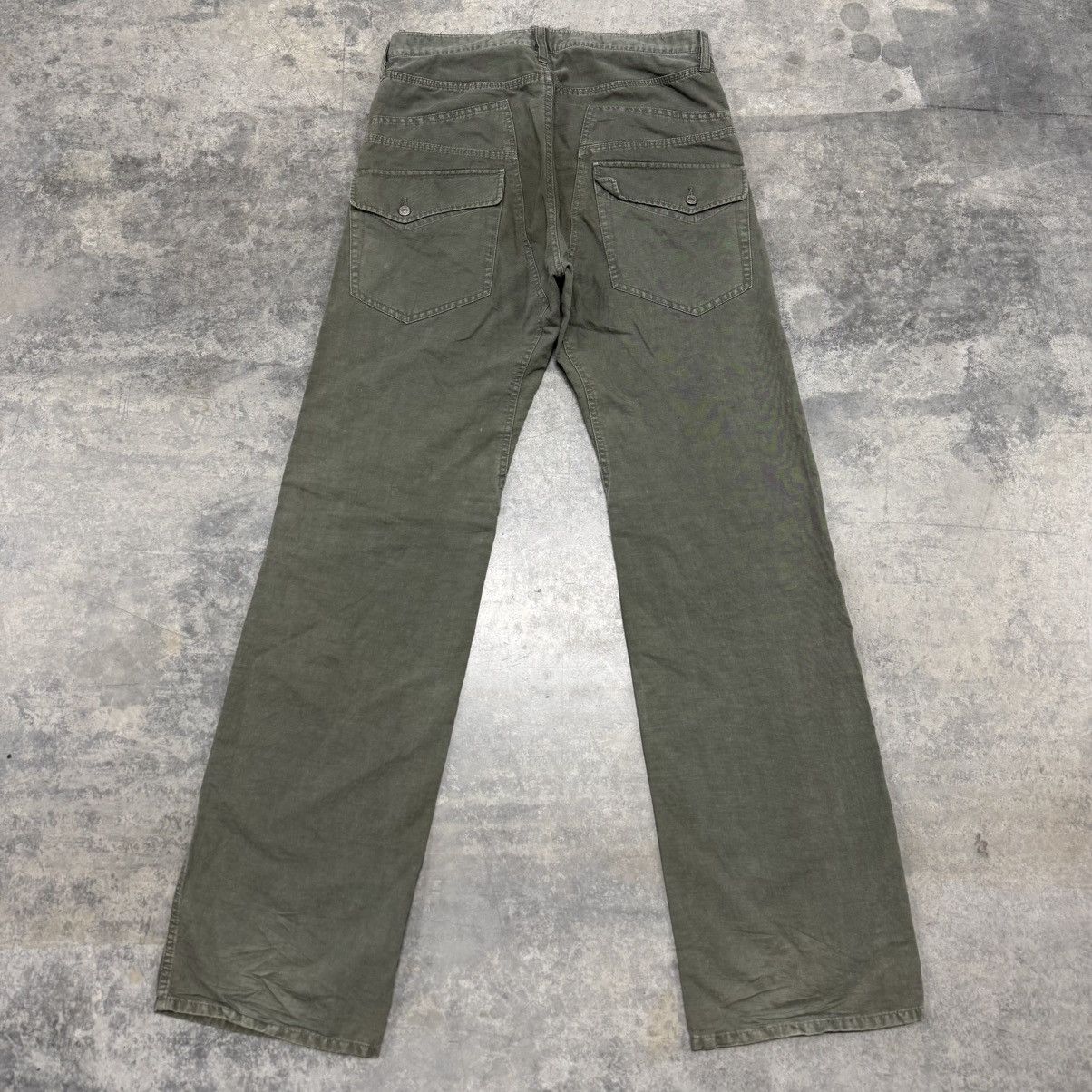 CABANE de ZUCCa CABANE de ZUCCa Double Waist Belt Loop Flap Pocket Pants Size US 32 / EU 48 - 5 Thumbnail