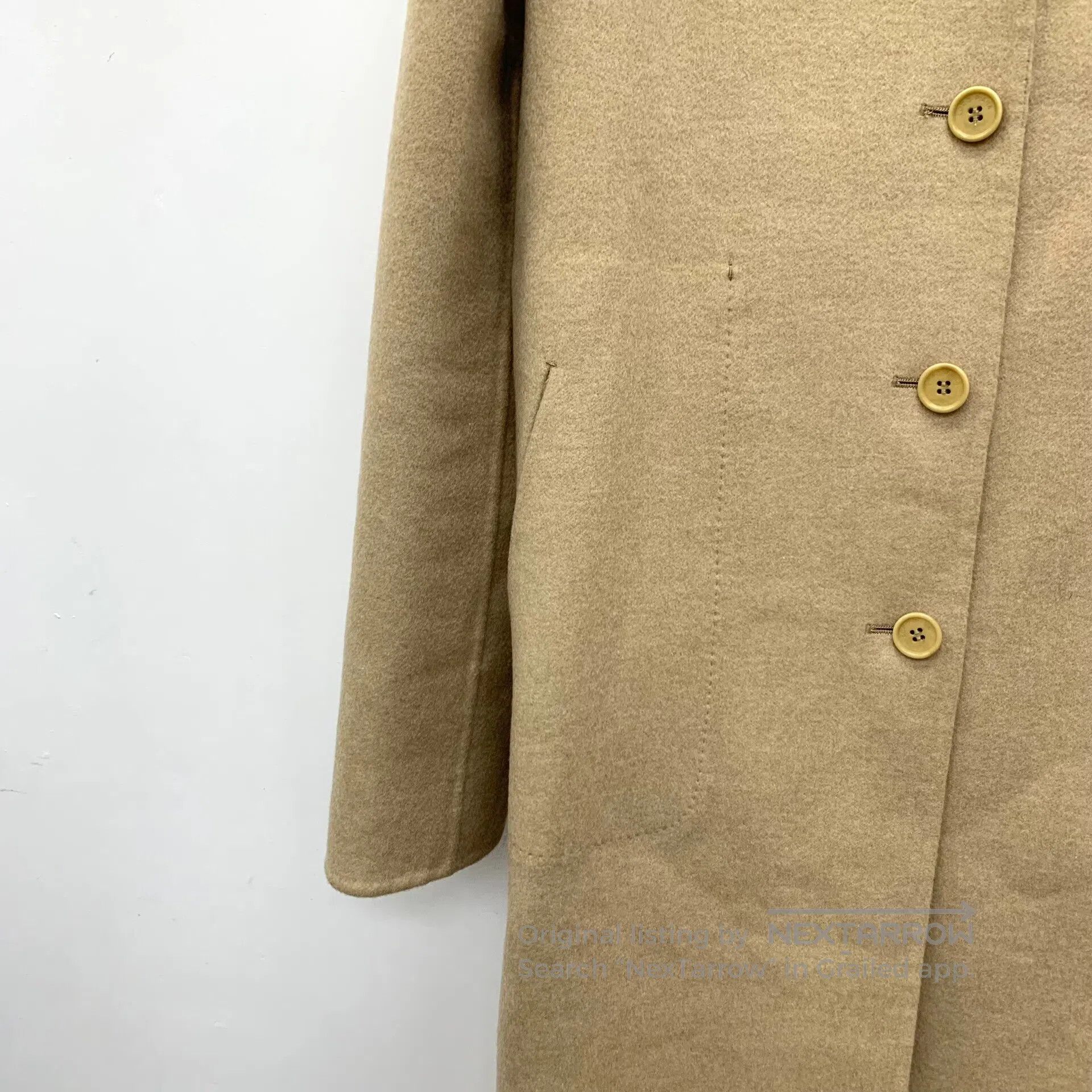 Loro Piana LORO PIANA Brown cashmere lapel single-breasted long sleev Size M / US 6-8 / IT 42-44 - 4 Thumbnail