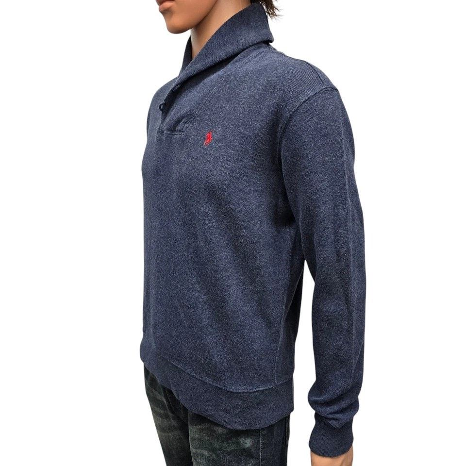 Polo Ralph Lauren Polo Ralph Lauren Sweater Shawl Neck 2 Button Pullover Pony Size US M / EU 48-50 / 2 - 6 Thumbnail