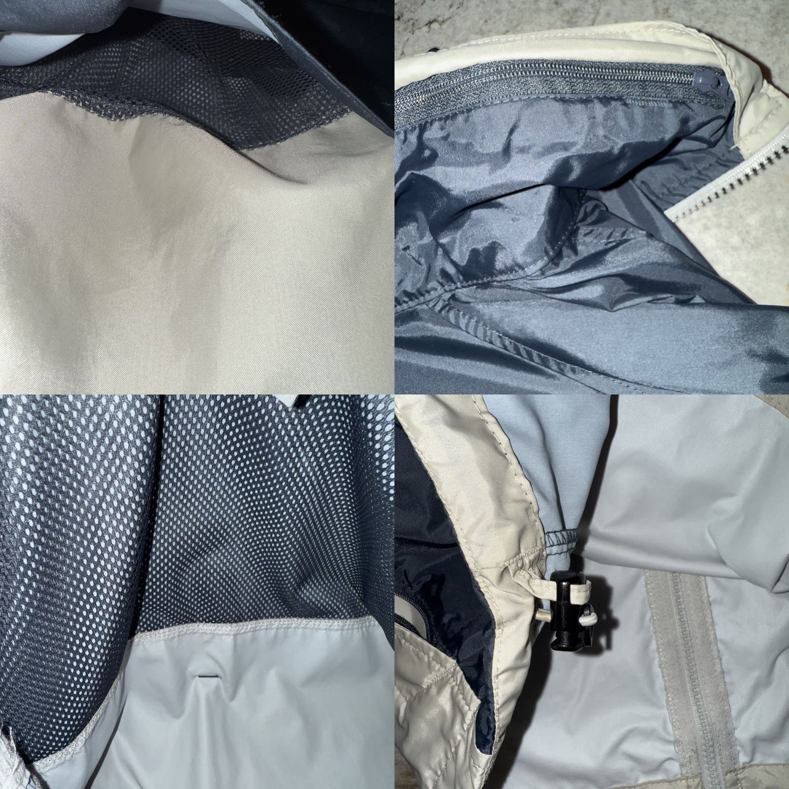 Rains Columbia Jacket Men’s M Nylon Lightweight Outdoor Hiking Windbreaker Zip Pockets Packable Dark Blue Gray Tan Logo Size US M / EU 48-50 / 2 - 8 Thumbnail
