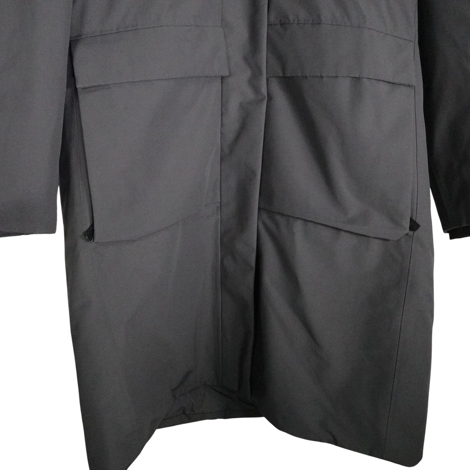 Quince Quince Responsible Down Hooded Long Parka Carbon Gray Large Size L / US 10 / IT 46 - 6 Thumbnail