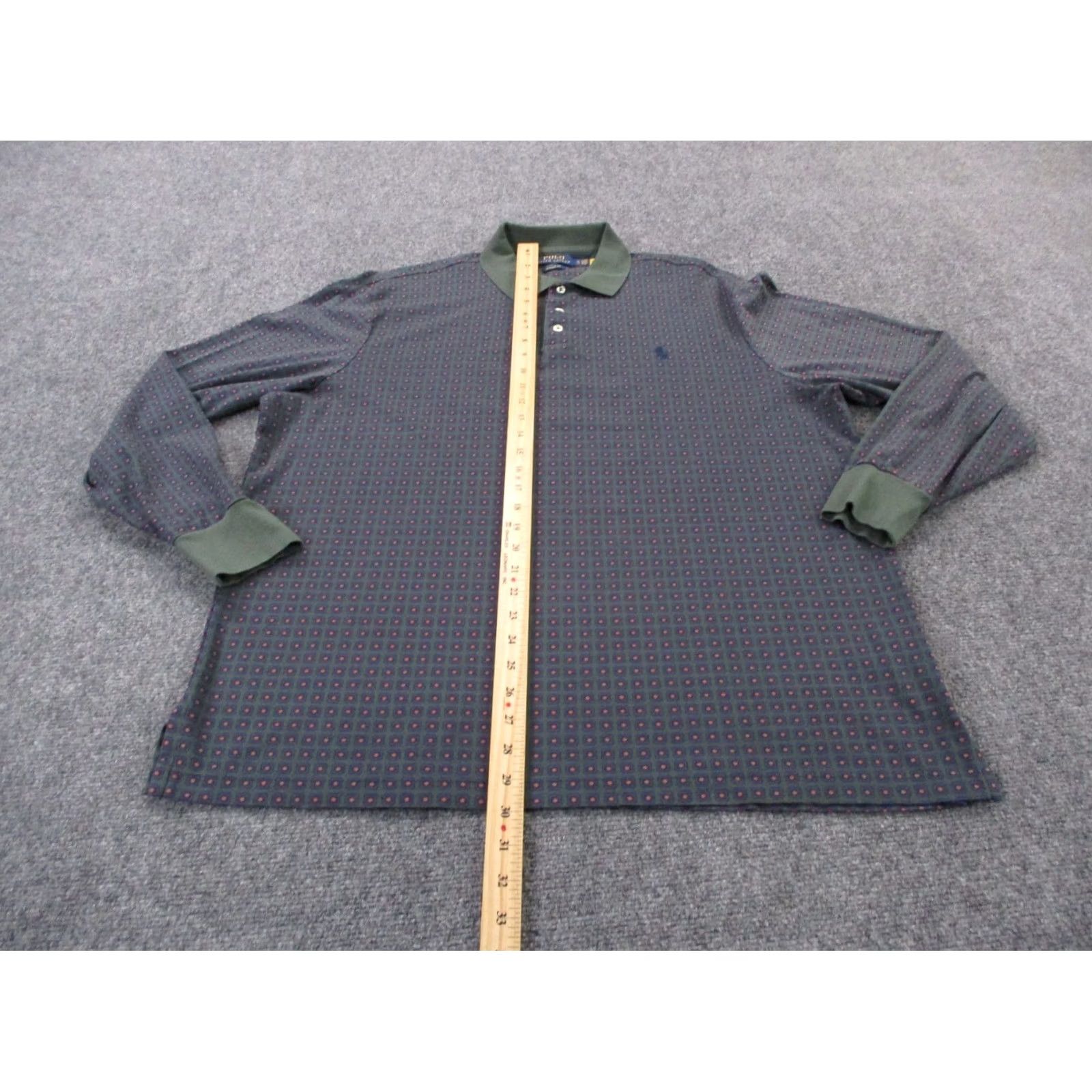 Polo Ralph Lauren Polo Ralph Lauren Shirt Mens XL Mosaic Tile Print Golf Pony Casual Size US XL / EU 56 / 4 - 3 Thumbnail